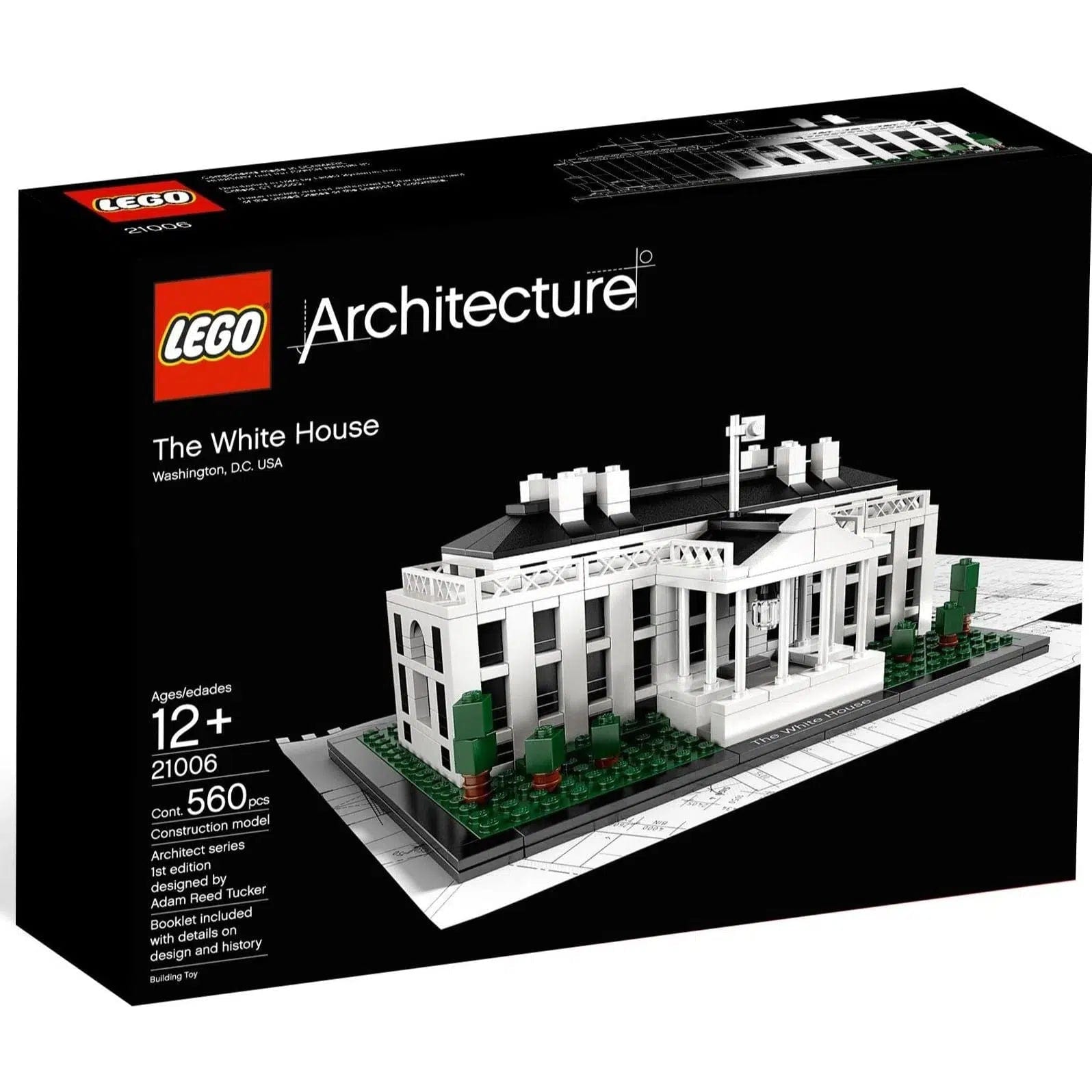 Adorable and charming LEGO charactersLEGO [Architecture] - The White House (21006)