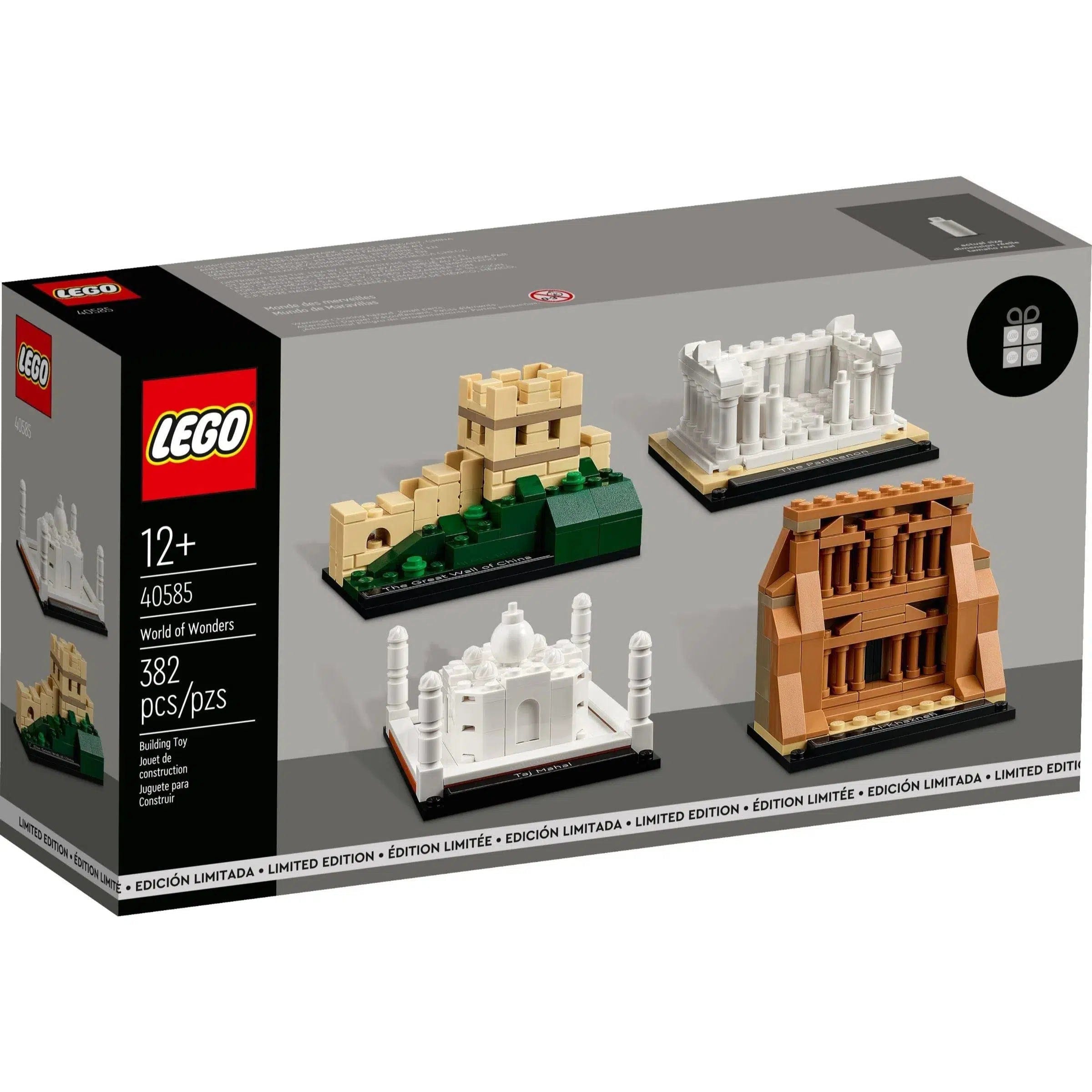 Offering interactive play LEGOLEGO [Architecture] - World of Wonders (40585)