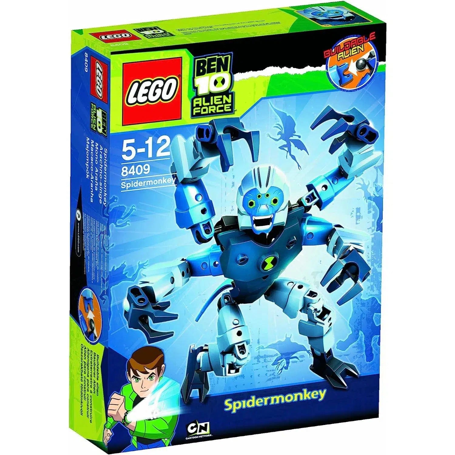Promoting emotional intelligence LEGOLEGO [Ben 10 Alien Force] - Spidermonkey (8409)