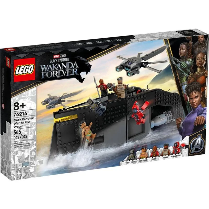 Reflecting popular cultures LEGO themesLEGO Black Panther: War on the Water 76214