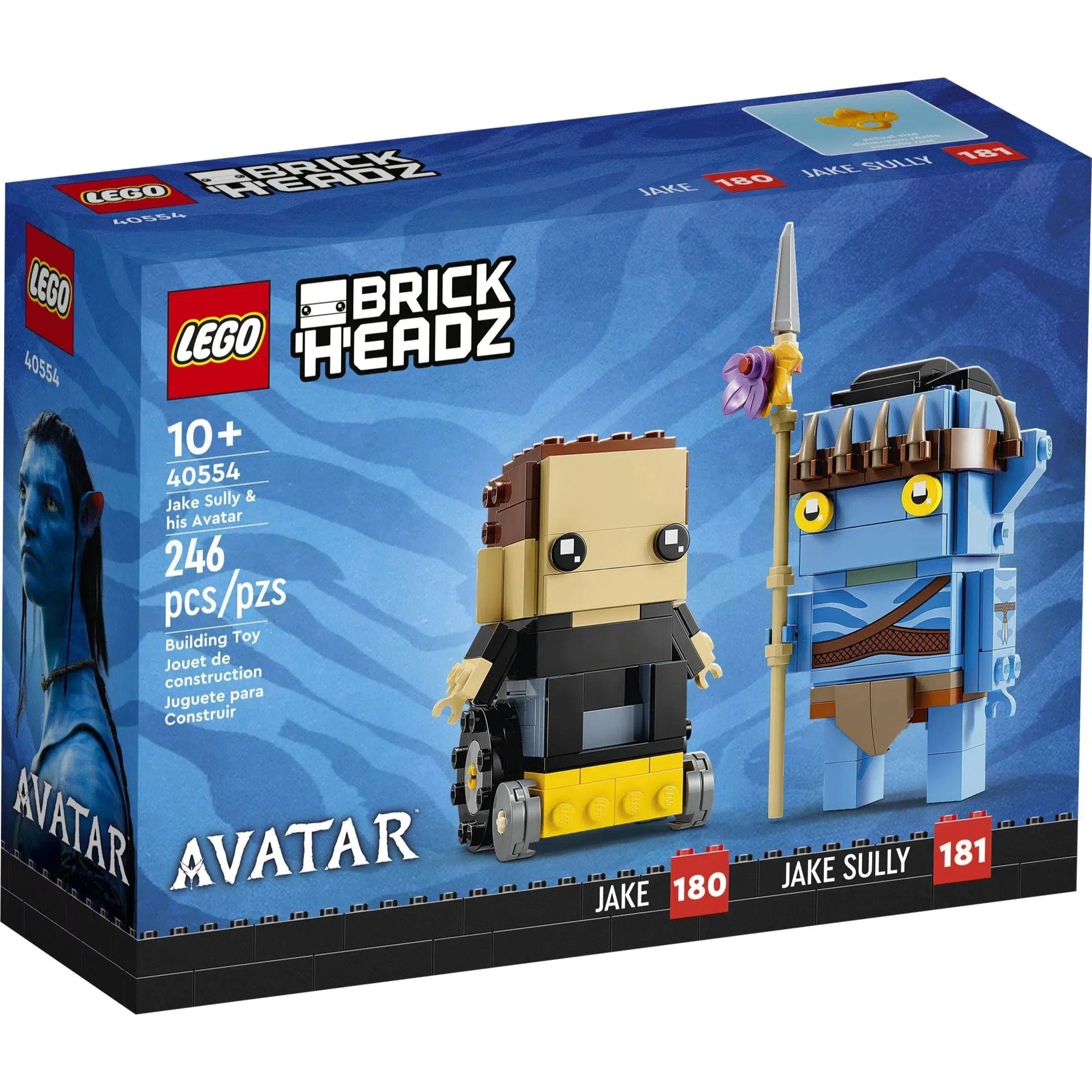 Encouraging resourcefulness LEGOLEGO [BrickHeadz: Avatar] - Jake Sully & his Avatar (40554)