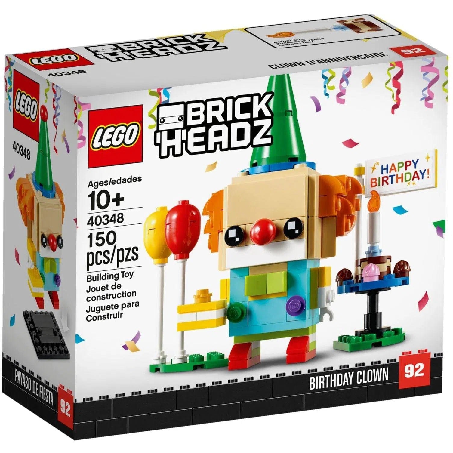 Thematically rich LEGO setsLEGO [BrickHeadz] - Birthday Clown (40348)