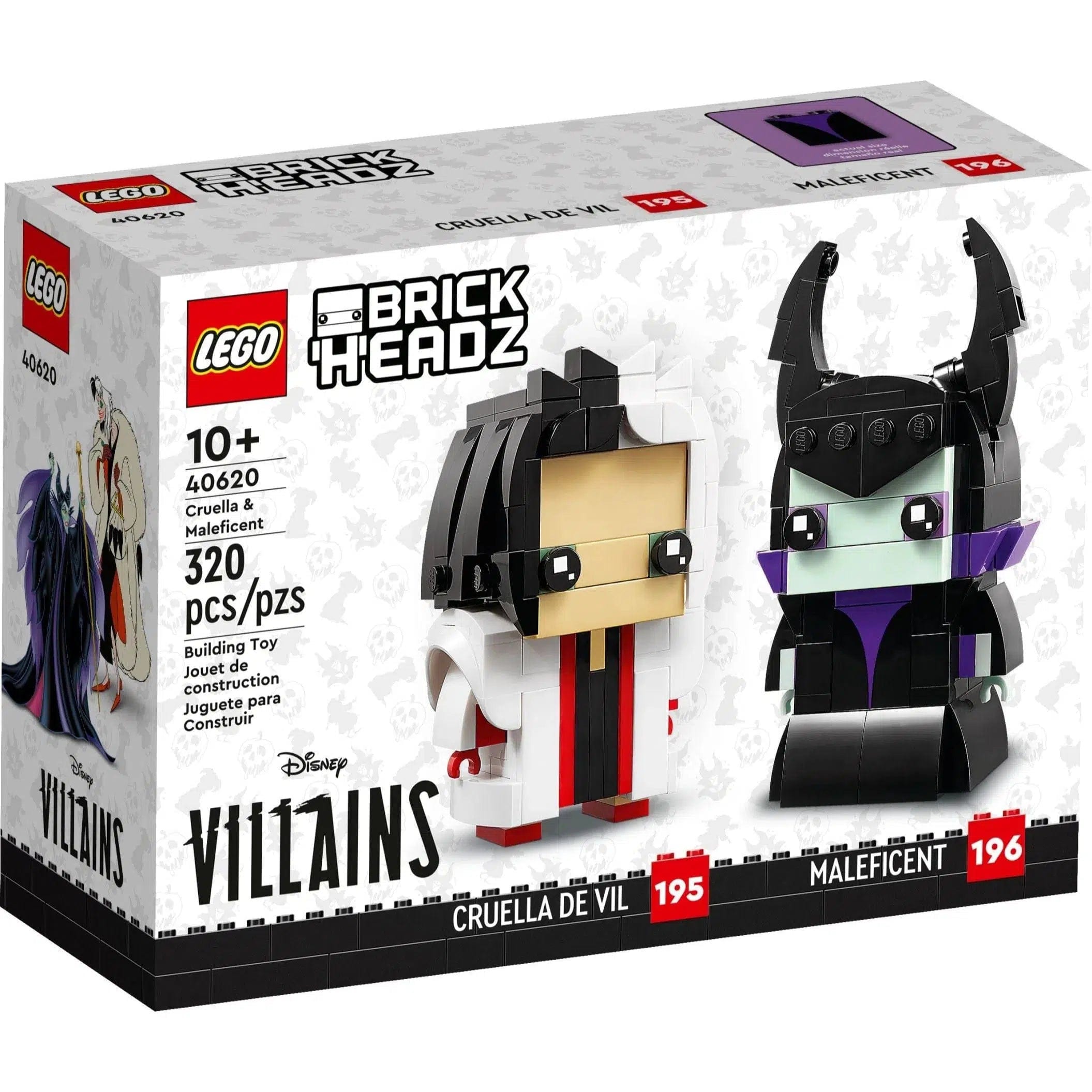 Captivating and enchanting LEGO worldsLEGO [BrickHeadz: Disney] - Cruella & Maleficent (40620)