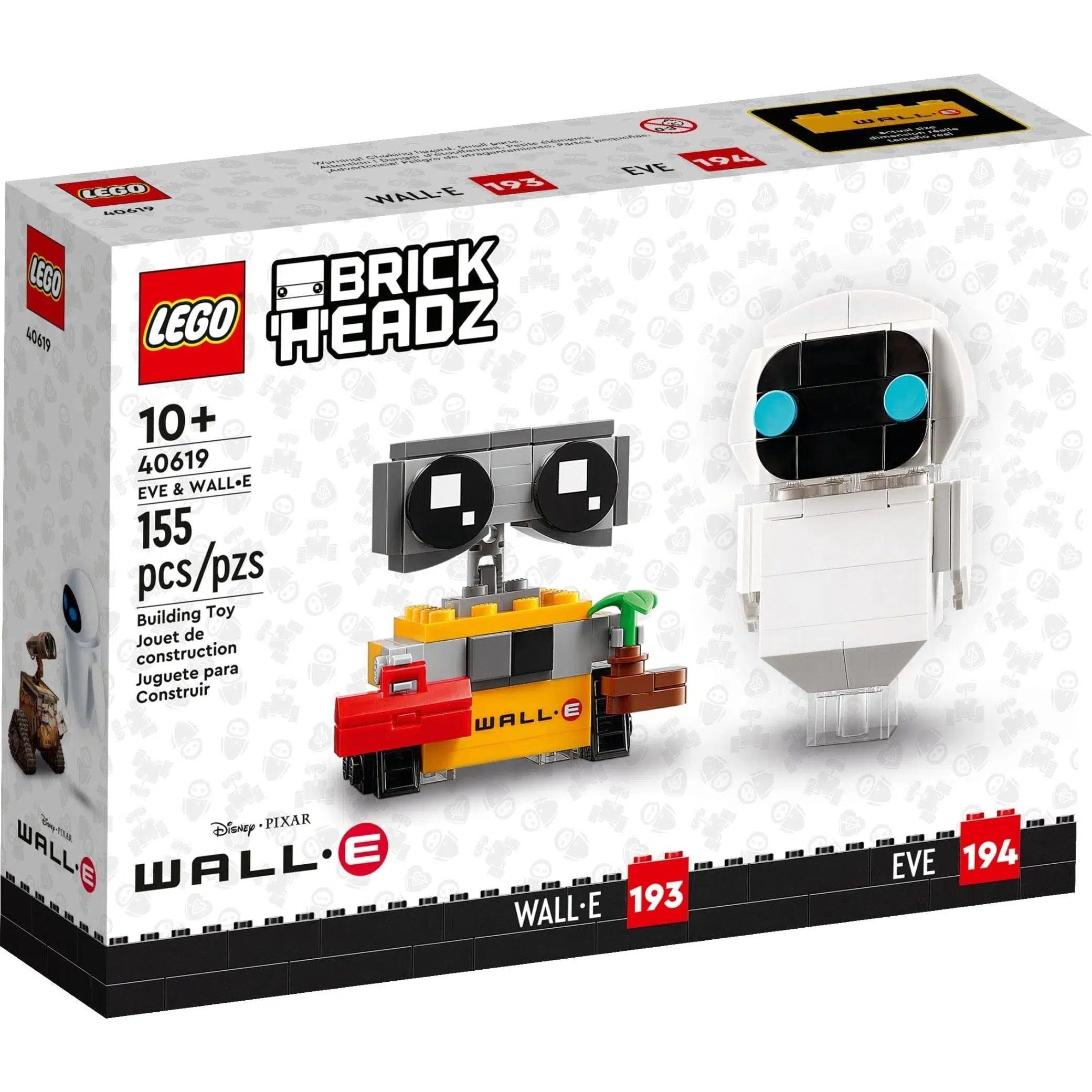 Enhancing cognitive development LEGOLEGO [BrickHeadz: Disney] - EVE & WALL-E (40619)