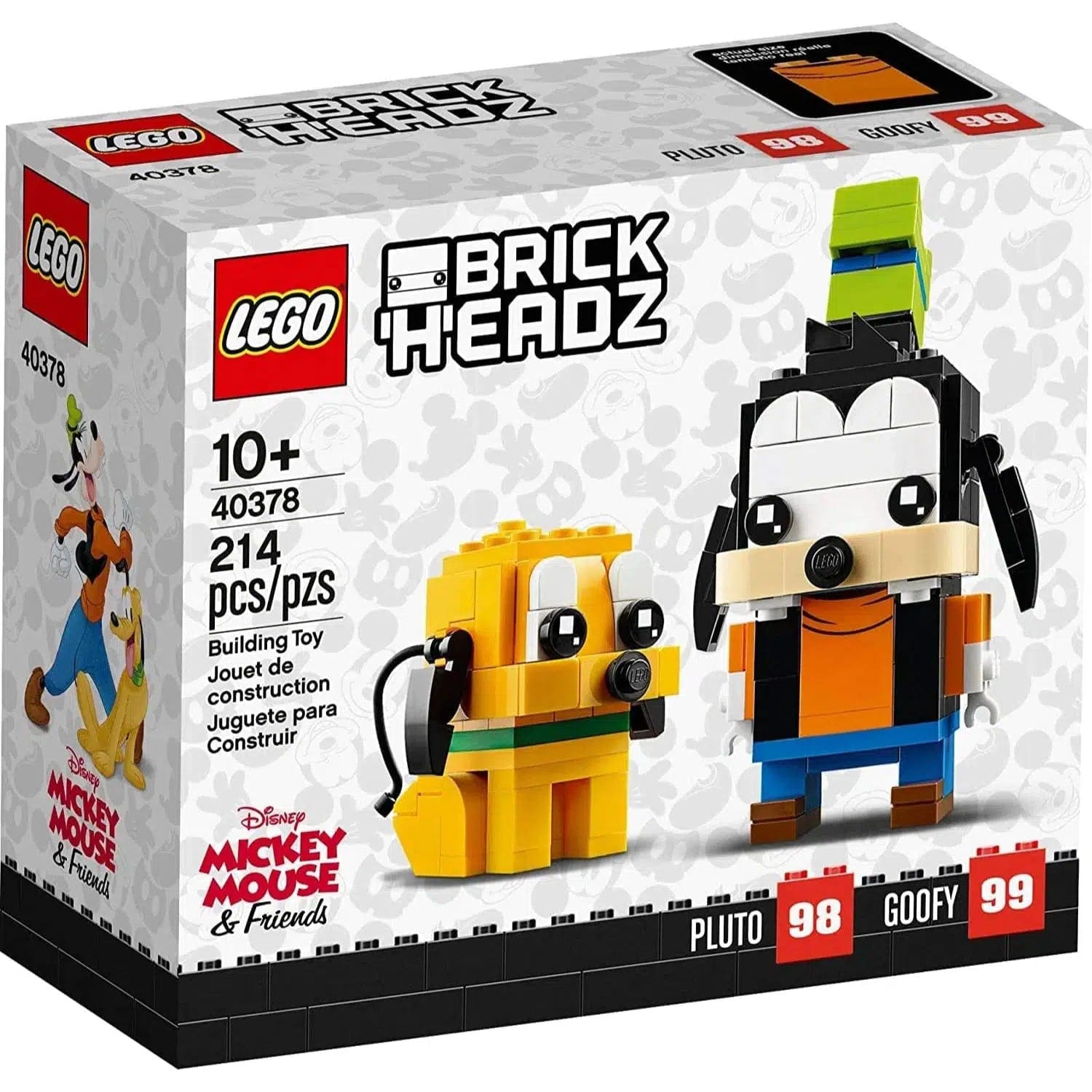 Offering a sense of pride LEGOLEGO [BrickHeadz: Disney] - Goofy & Pluto (40378)