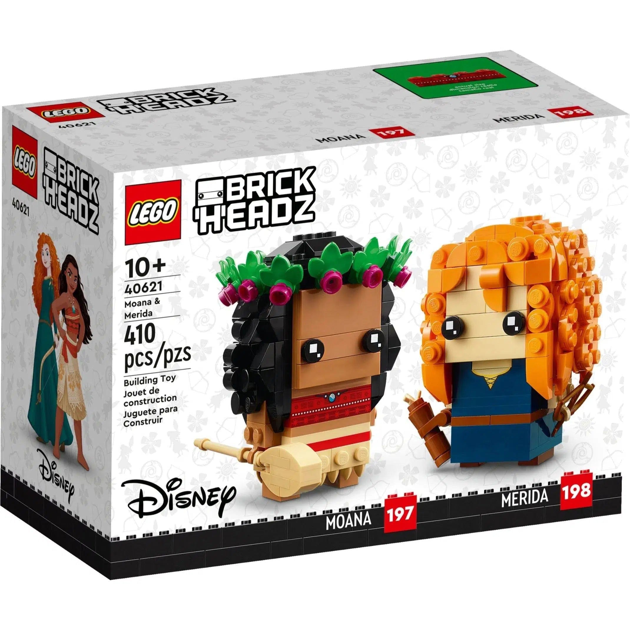 Promoting critical thinking LEGO challengesLEGO [BrickHeadz: Disney] - Moana & Merida (40621)