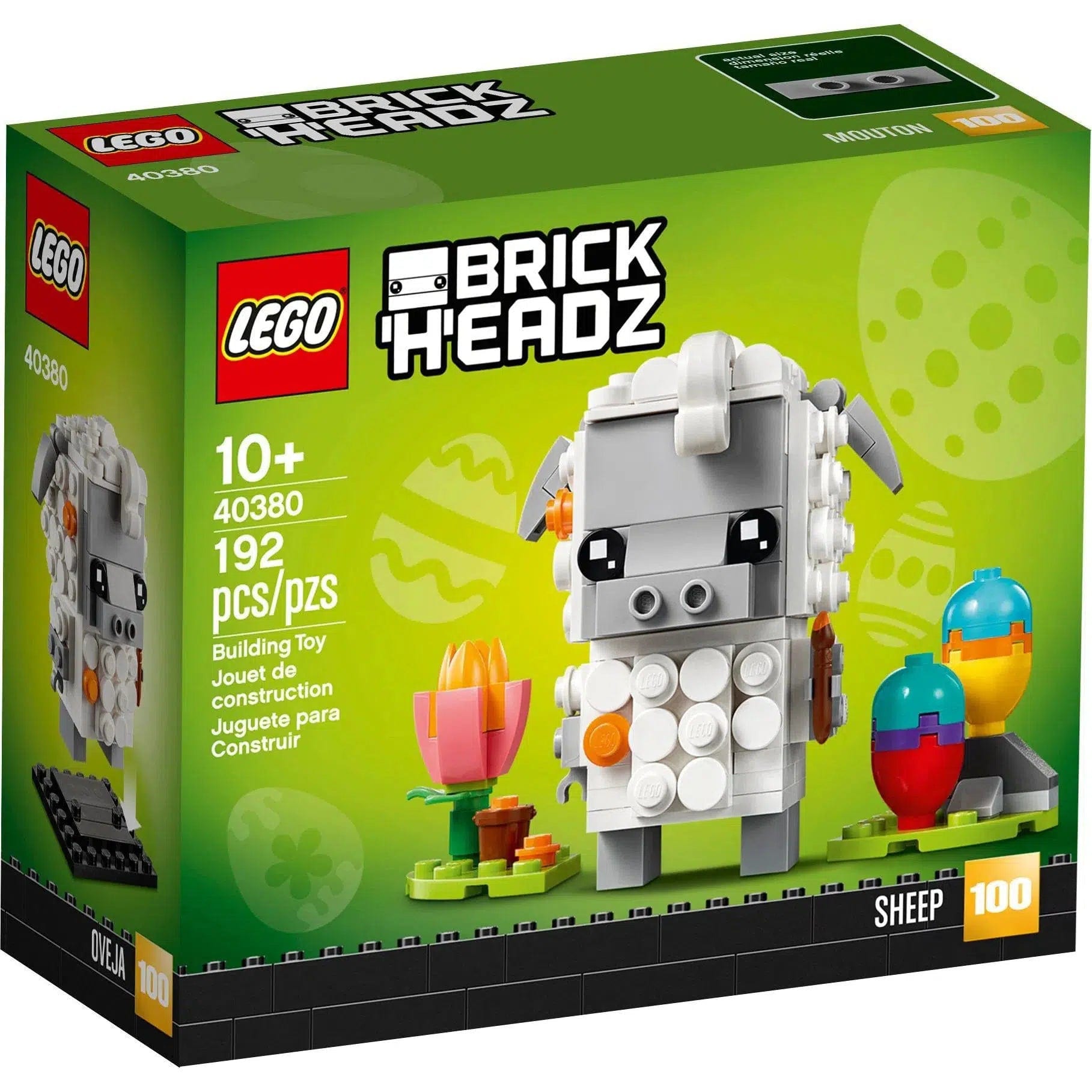 Providing a tactile learning experience LEGOLEGO [BrickHeadz] - Easter Sheep (40380)
