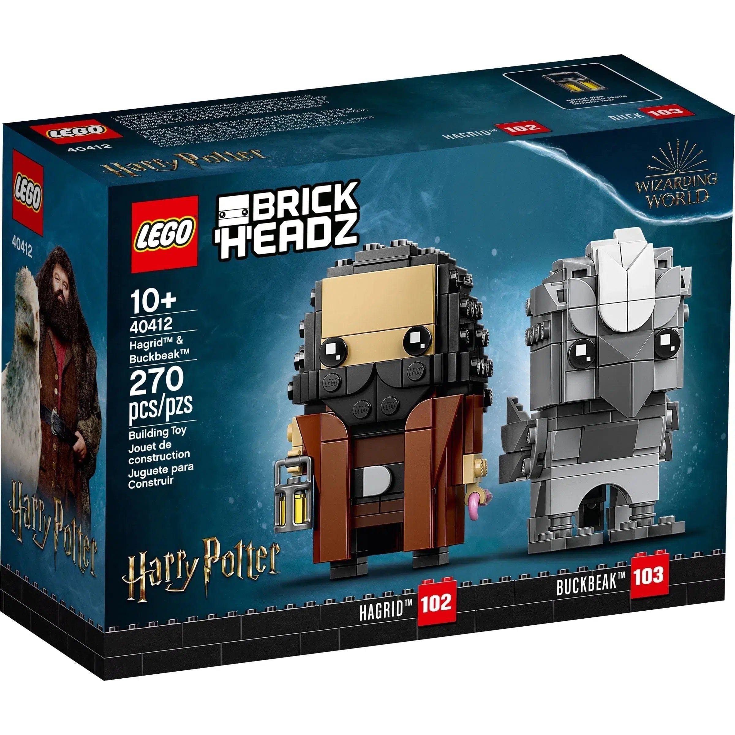 Offering endless joy LEGOLEGO [BrickHeadz: Harry Potter] - Hagrid & Buckbeak (40412)