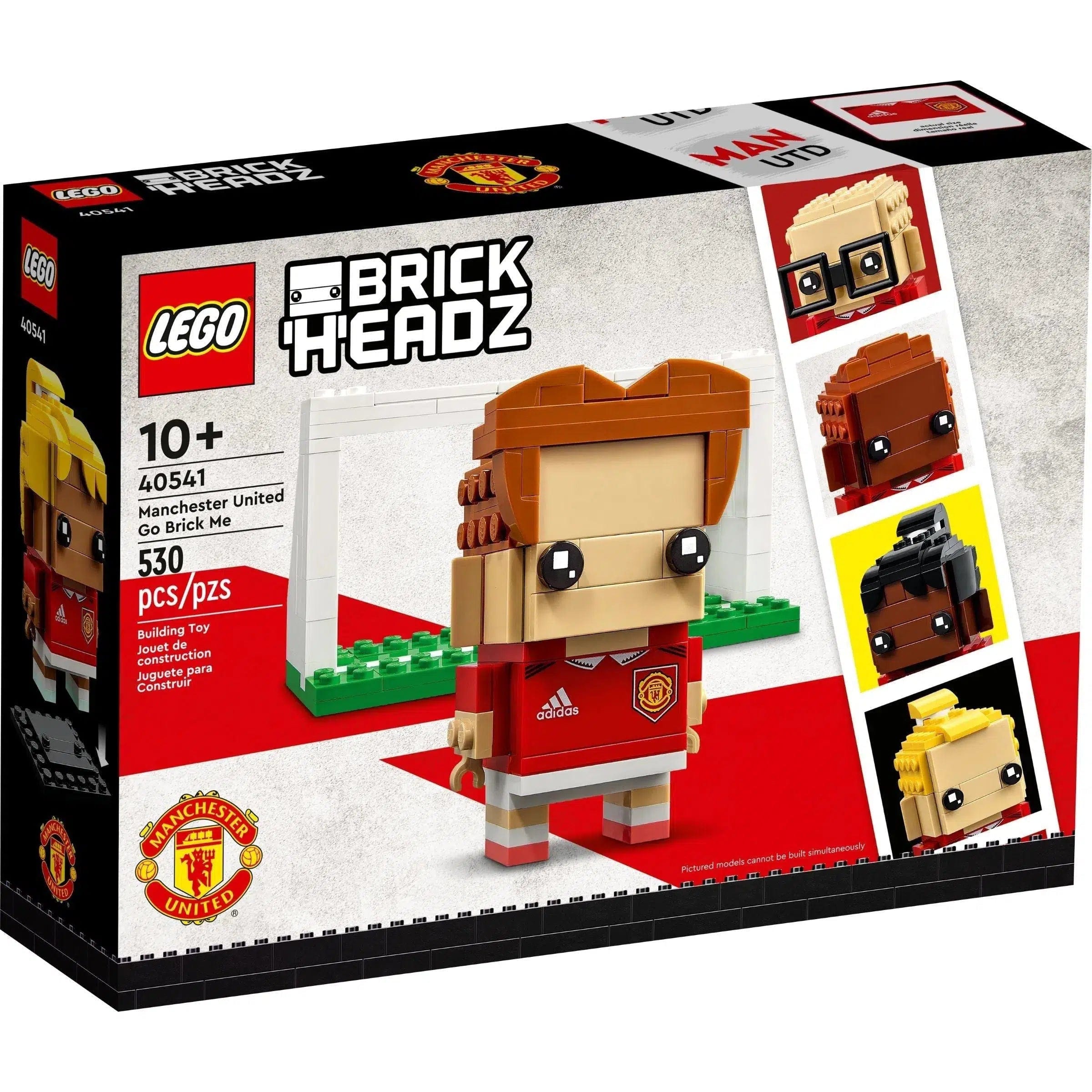 Facilitating collaborative play LEGOLEGO [BrickHeadz] - Manchester United Go Brick Me (40541)