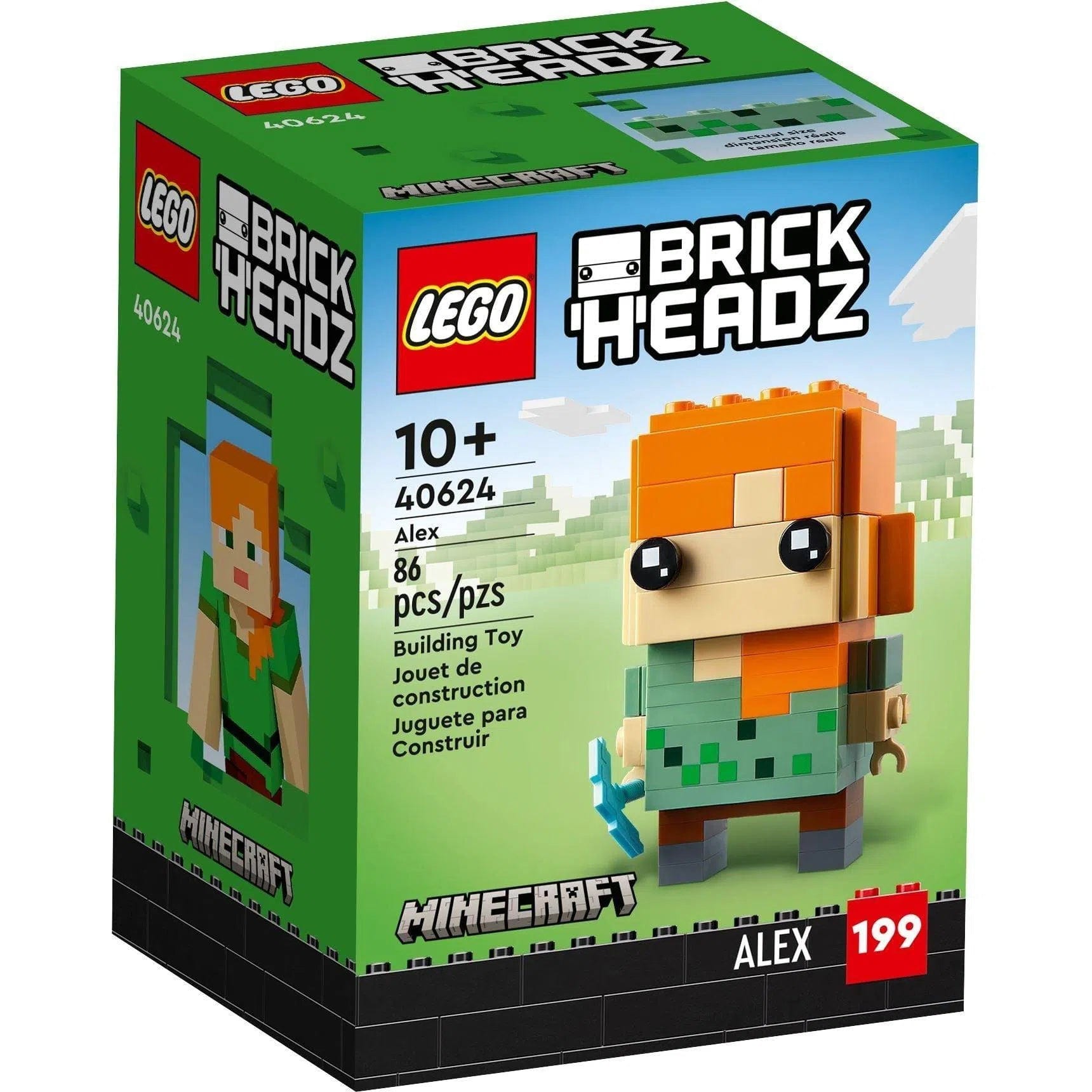 Engagement-boosting LEGO activitiesLEGO [BrickHeadz: Minecraft] - Alex (40624)