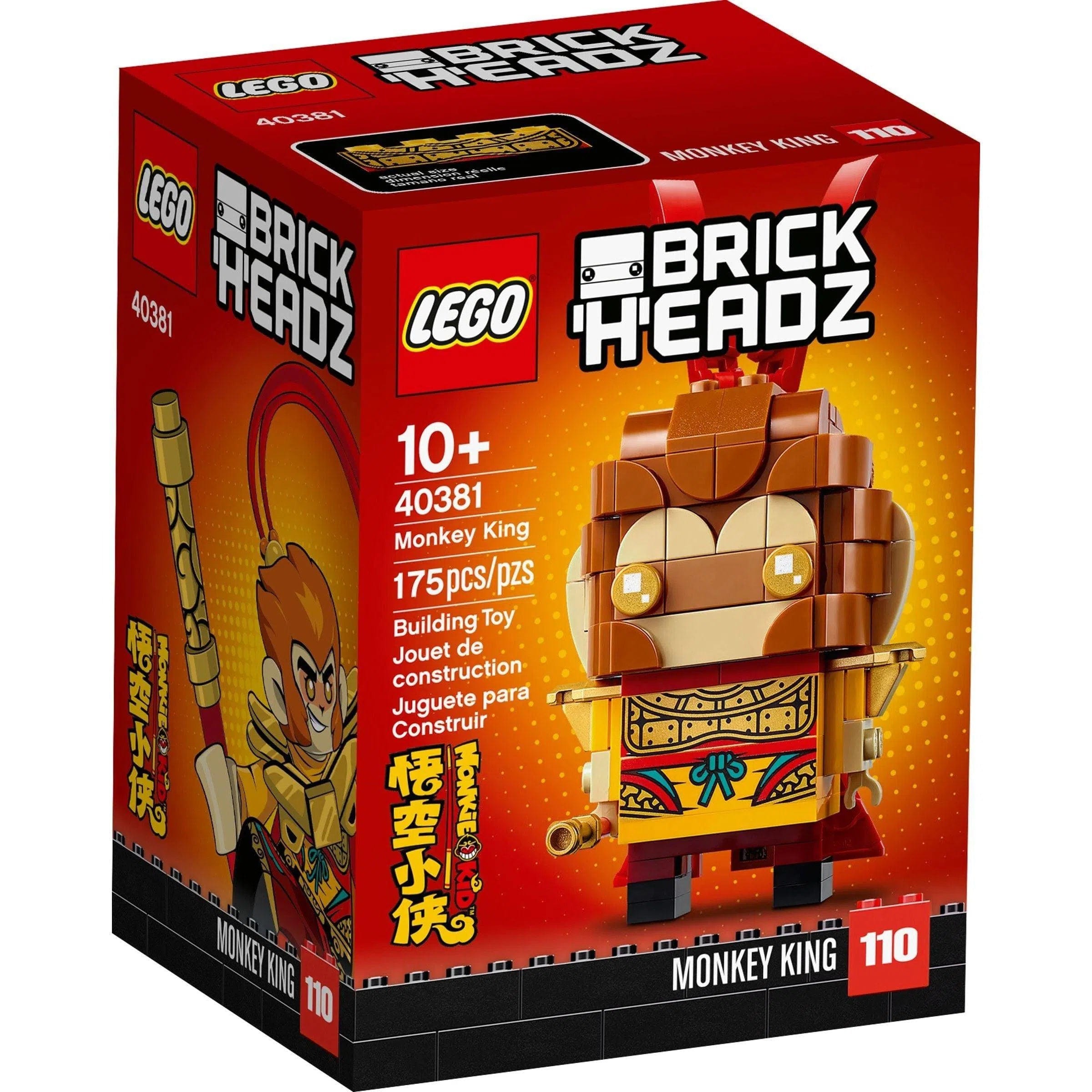 Promoting language development LEGOLEGO [BrickHeadz] - Monkey King (40381)