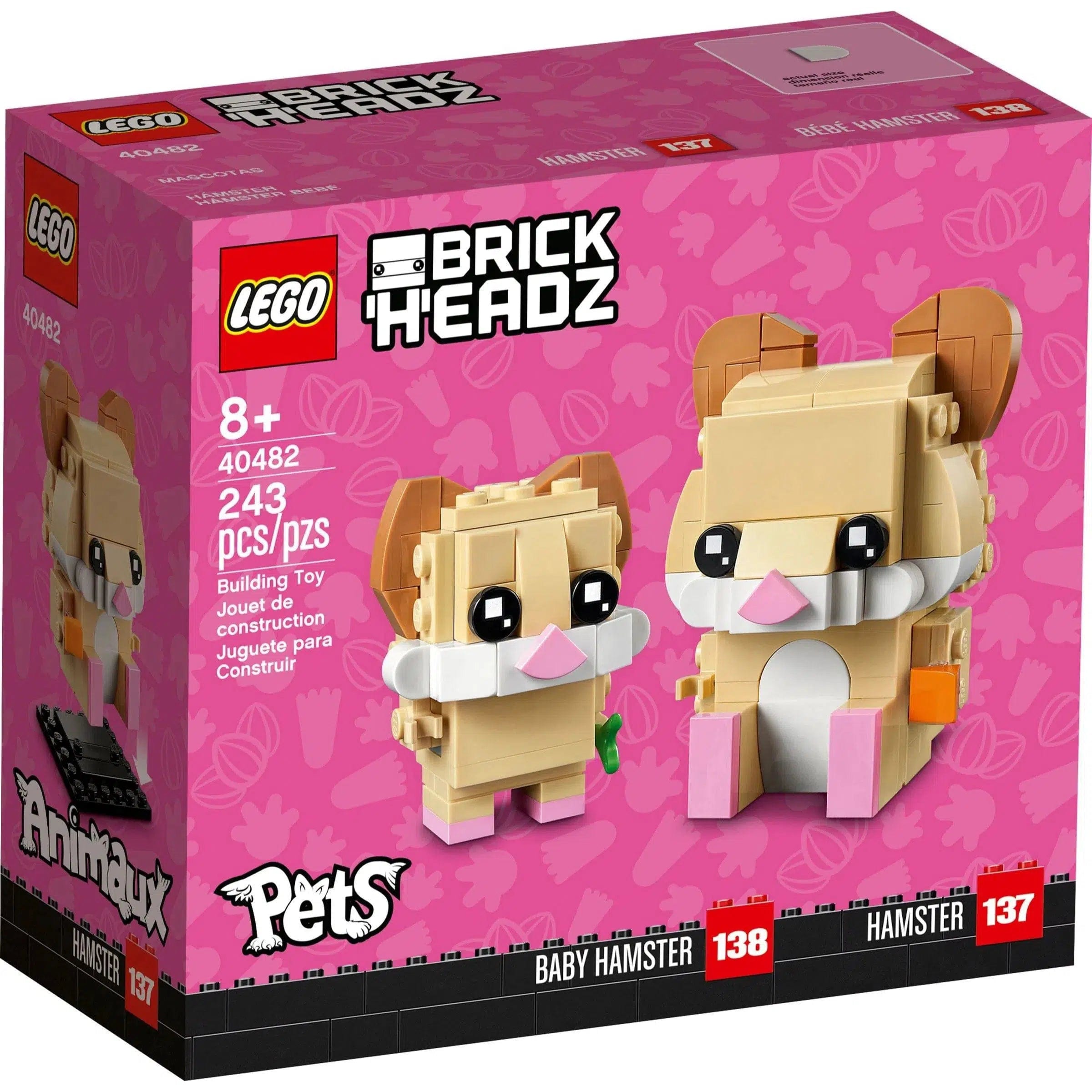 Promoting empathy and understanding LEGOLEGO [BrickHeadz: Pets] - Hamster (40482)
