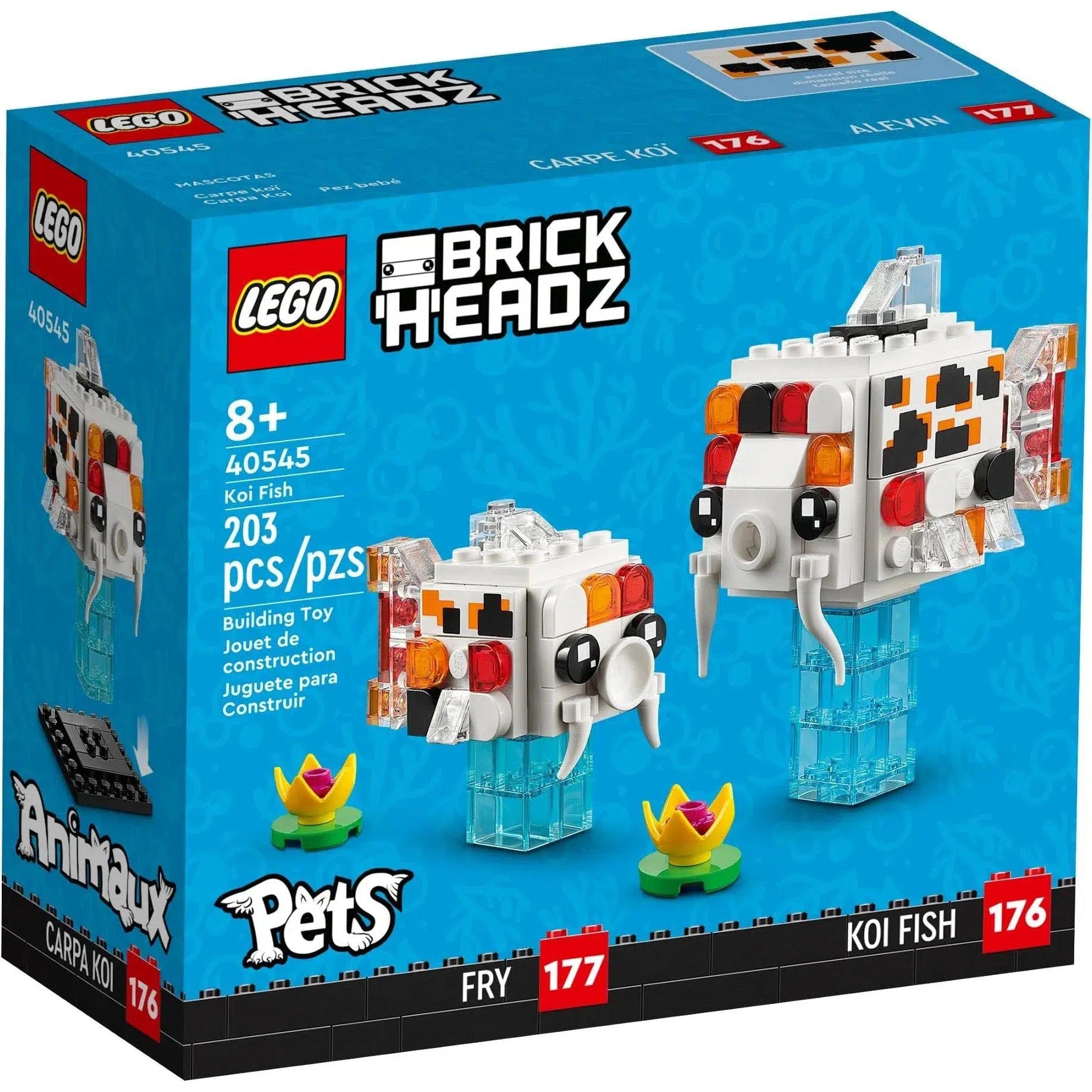 Universally loved LEGO toysLEGO [BrickHeadz: Pets] - Koi Fish (40545)