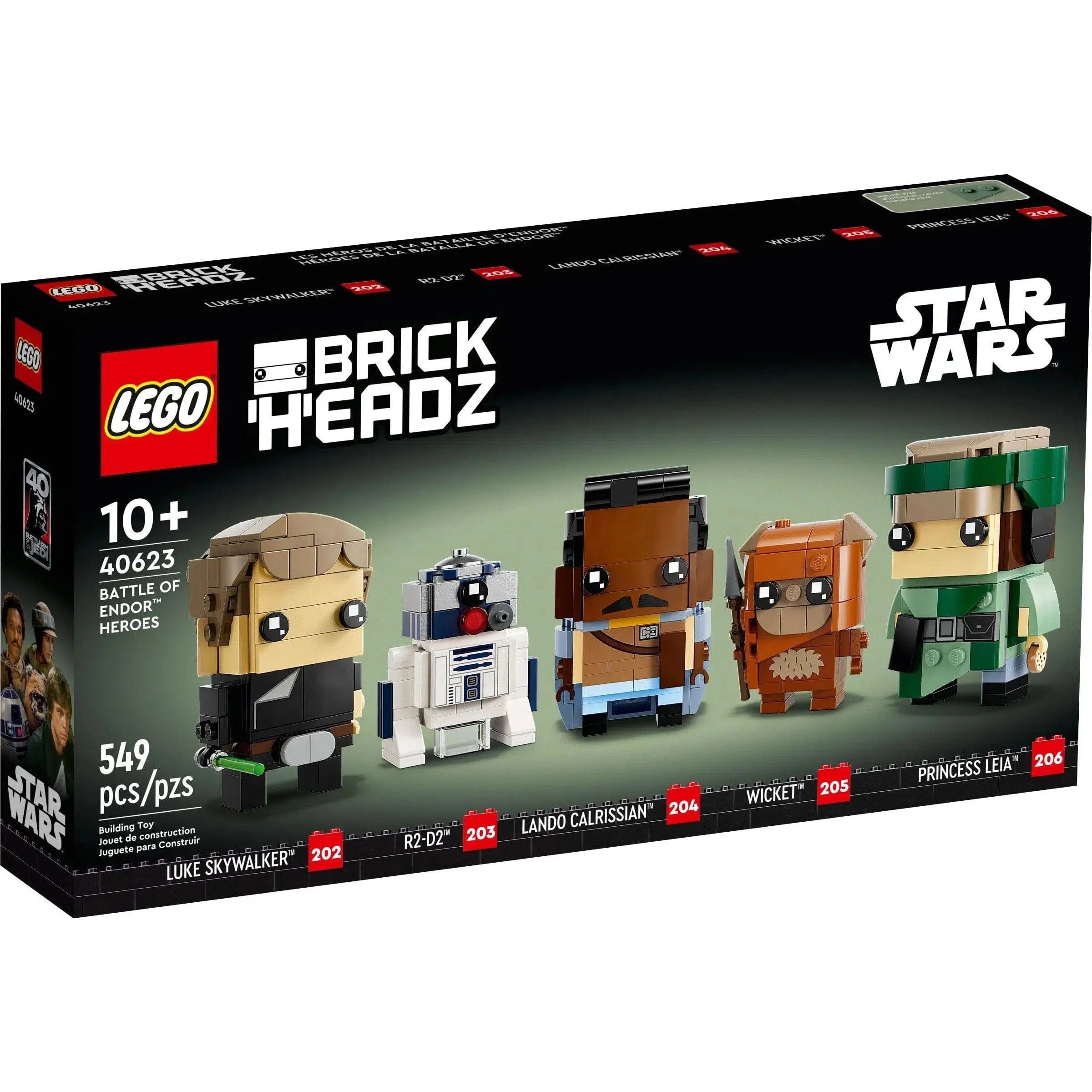 Encouraging hand-eye coordination LEGOLEGO [BrickHeadz: Star Wars] - Battle of Endor Heroes (40623)
