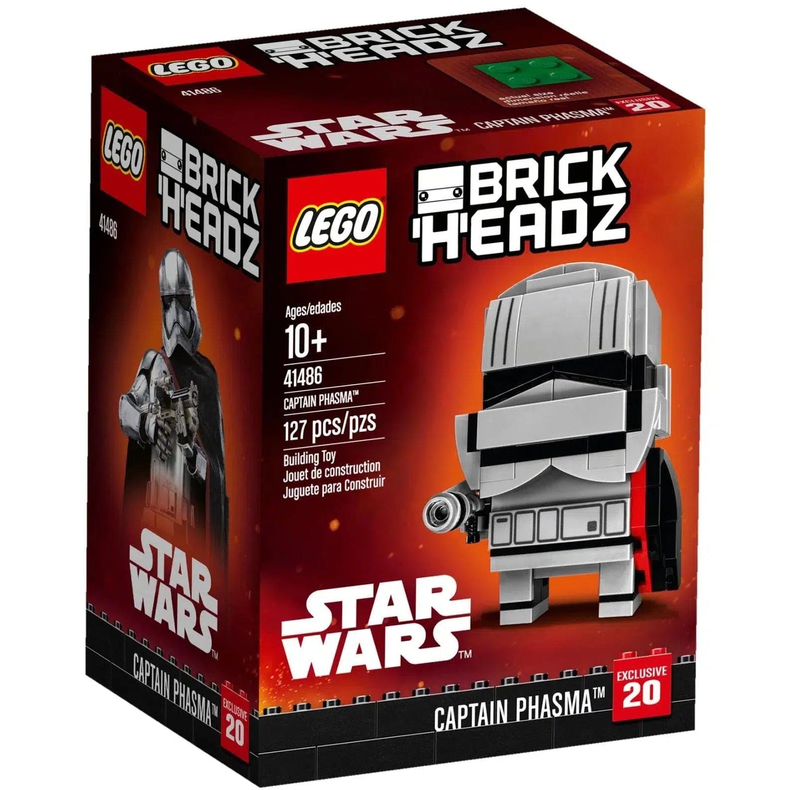 Consistently high-quality LEGO productsLEGO [BrickHeadz: Star Wars] - Captain Phasma (41486)