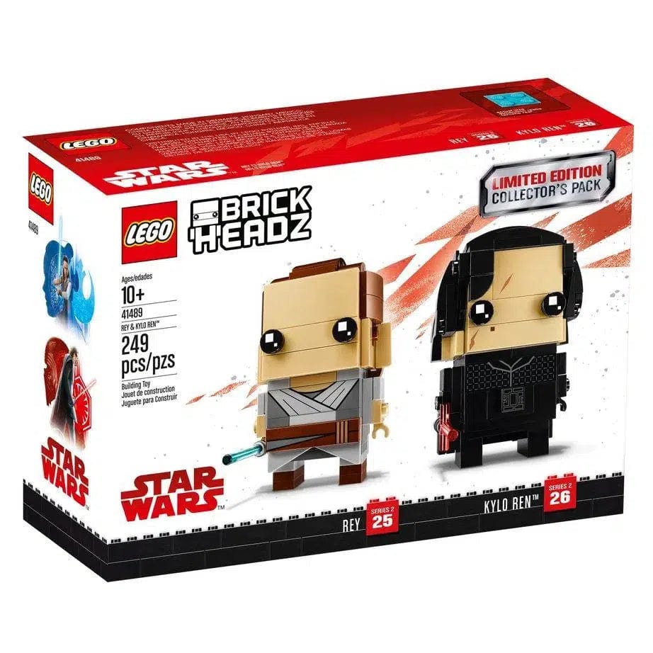 Highly adaptable LEGO creationsLEGO [BrickHeadz: Star Wars] - Rey & Kylo Ren (41489)