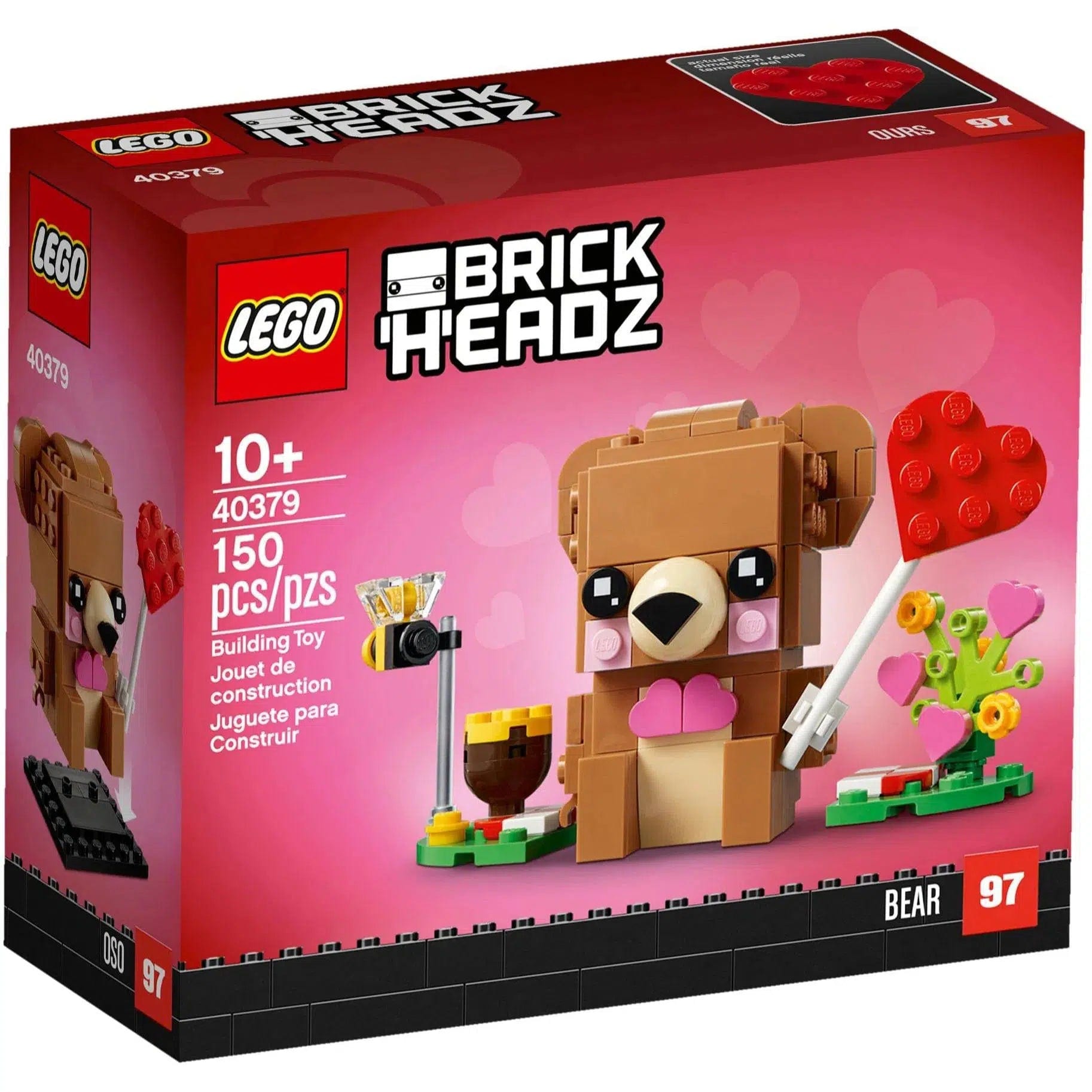 Promoting emotional regulation LEGOLEGO [BrickHeadz] - Valentine's Bear (40379)