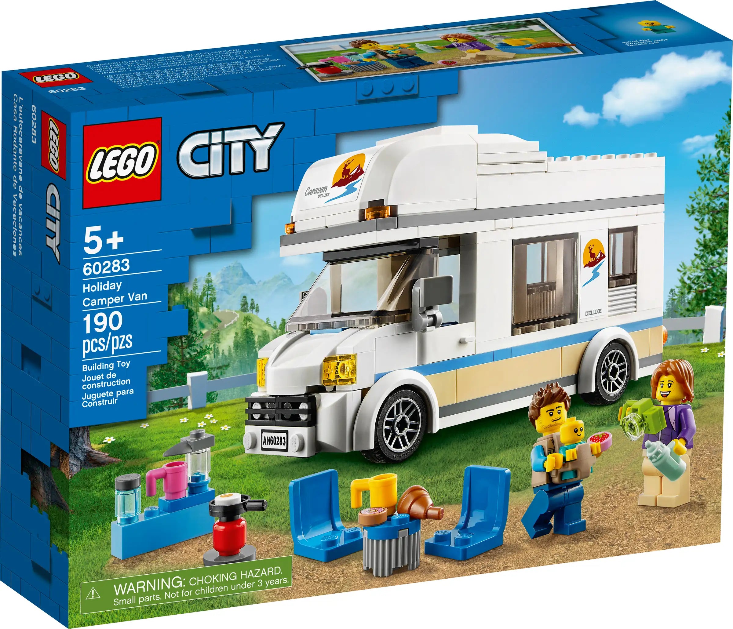 Fostering patience and perseverance LEGOLEGO CITY 60283 Holiday Camper Van