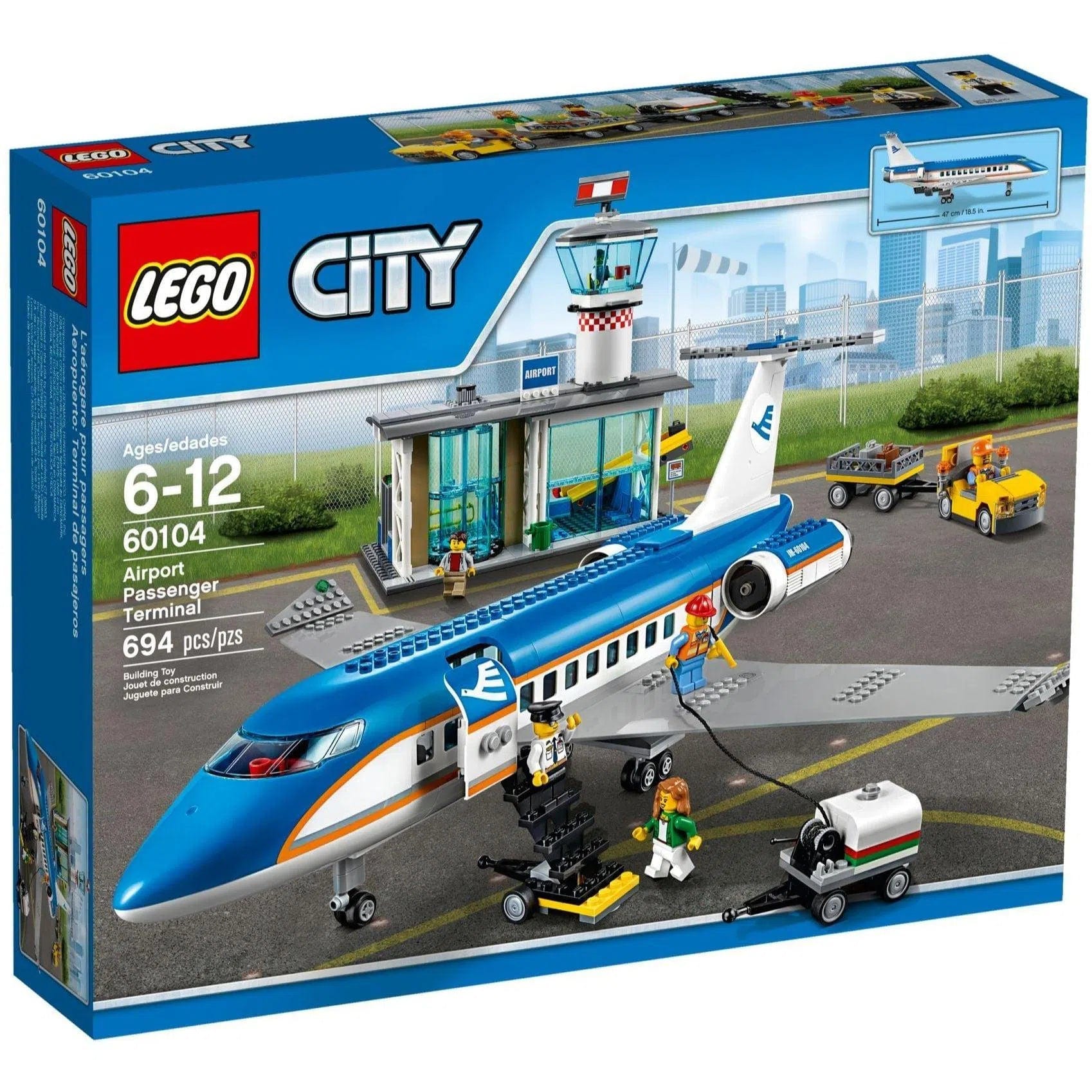 Offering a sense of accomplishment LEGOLEGO [City] - Airport Passenger Terminal (60104)