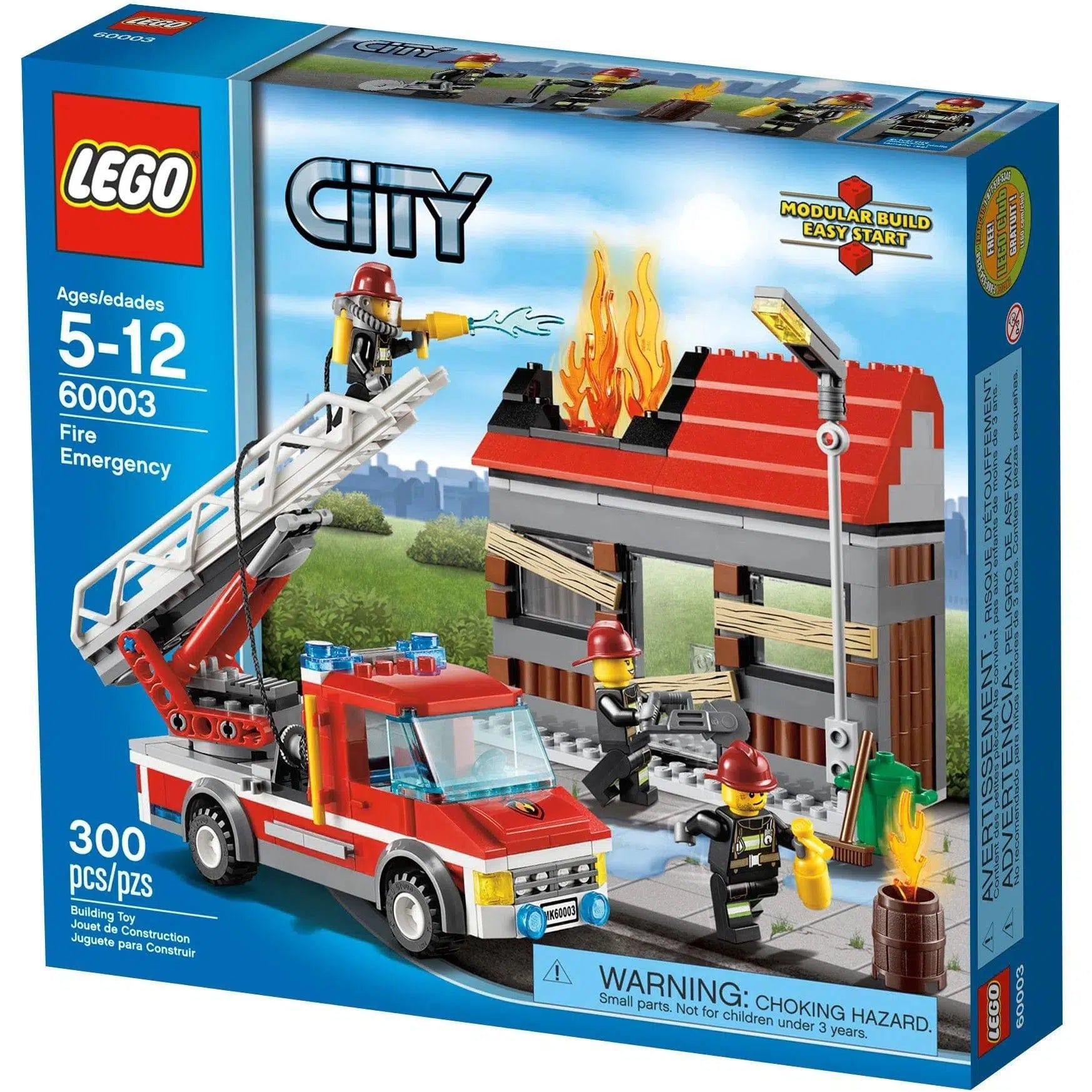 Promoting language development LEGOLEGO [City] - Fire Emergency (60003)