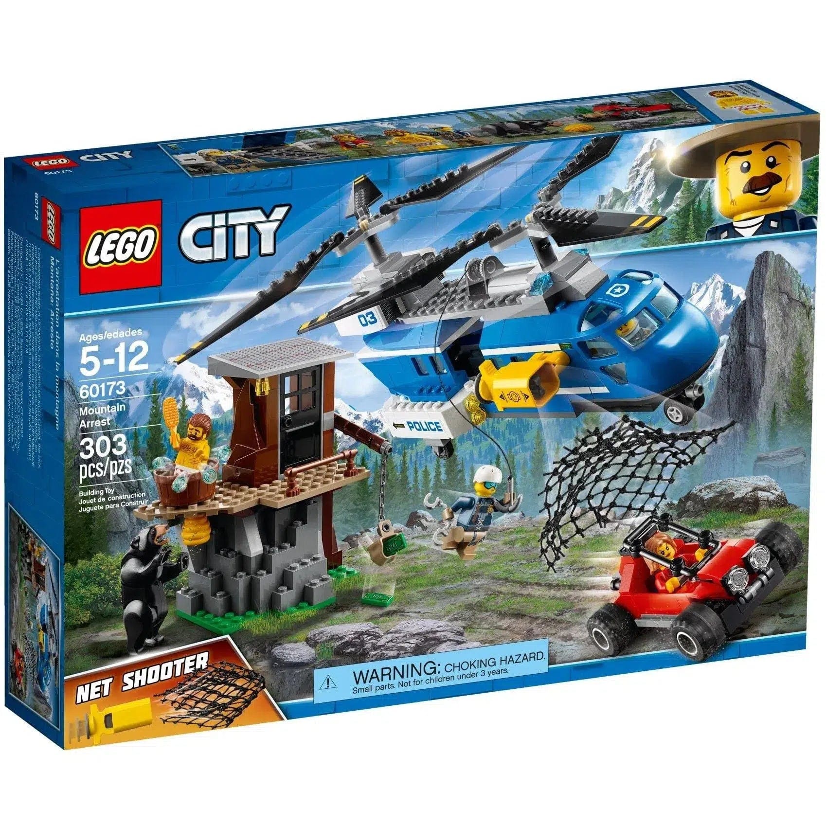 Promoting spatial awareness LEGOLEGO [City] - Mountain Arrest (60173)