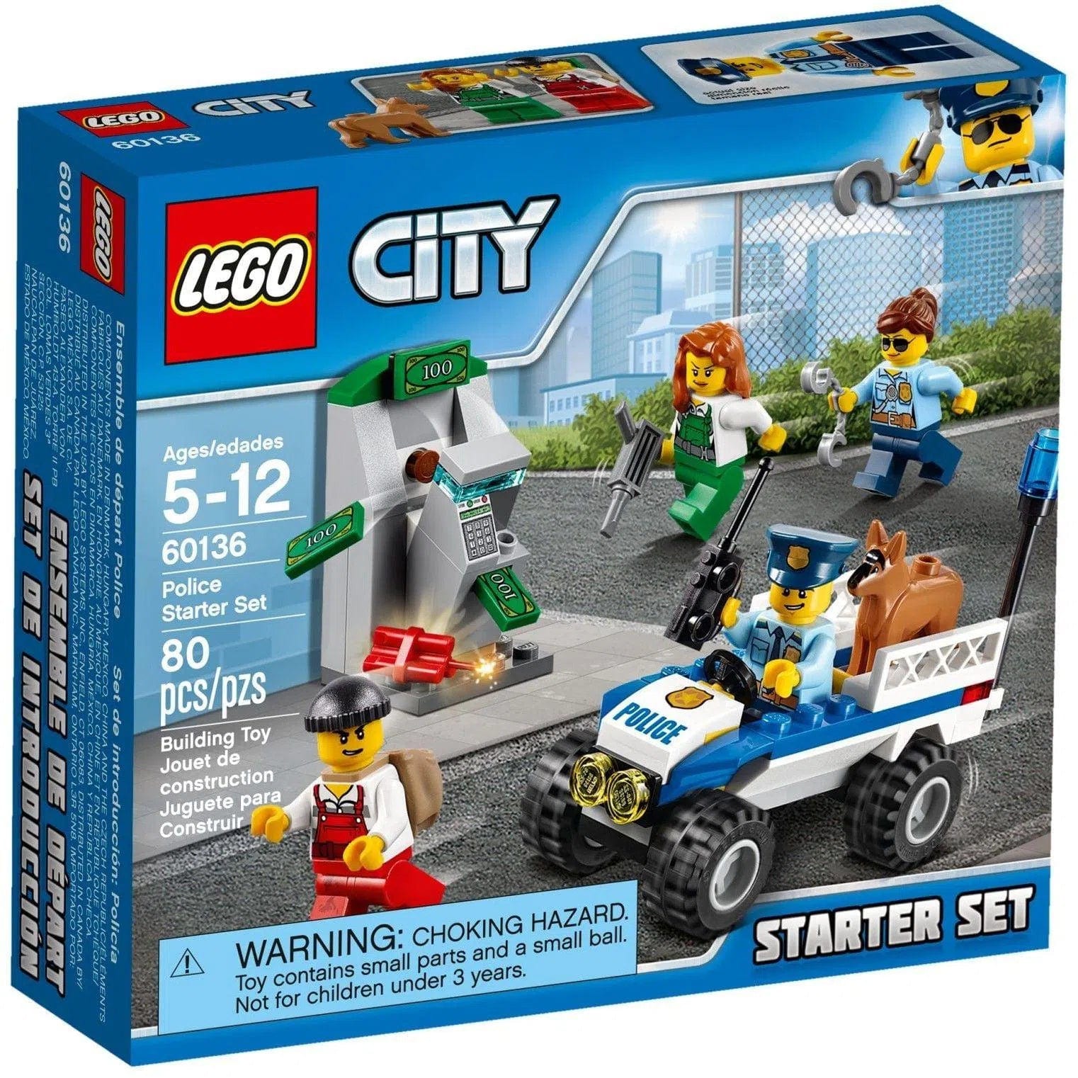 Encouraging imaginative storytelling LEGOLEGO [City] - Police Starter Set (60136)