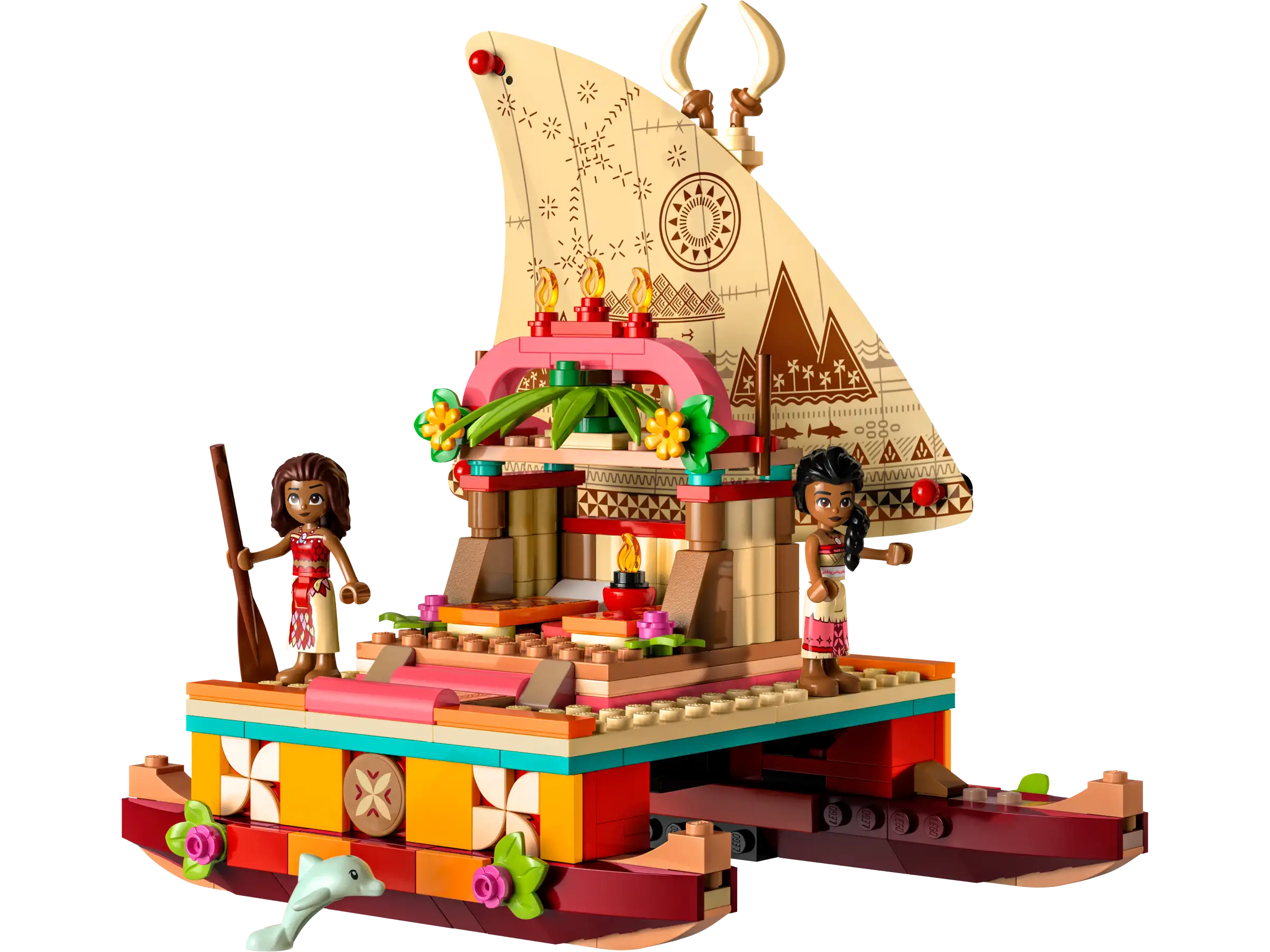 Family-friendly LEGO experiencesLEGO DISNEY 43210 Moana's Wayfinding Boat