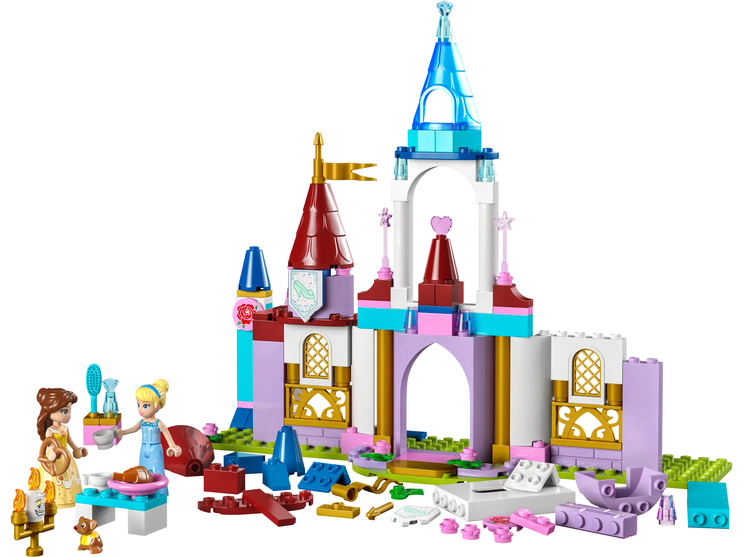 Encouraging hand-eye coordination LEGOLEGO DISNEY 43219 Princess Creative Castles