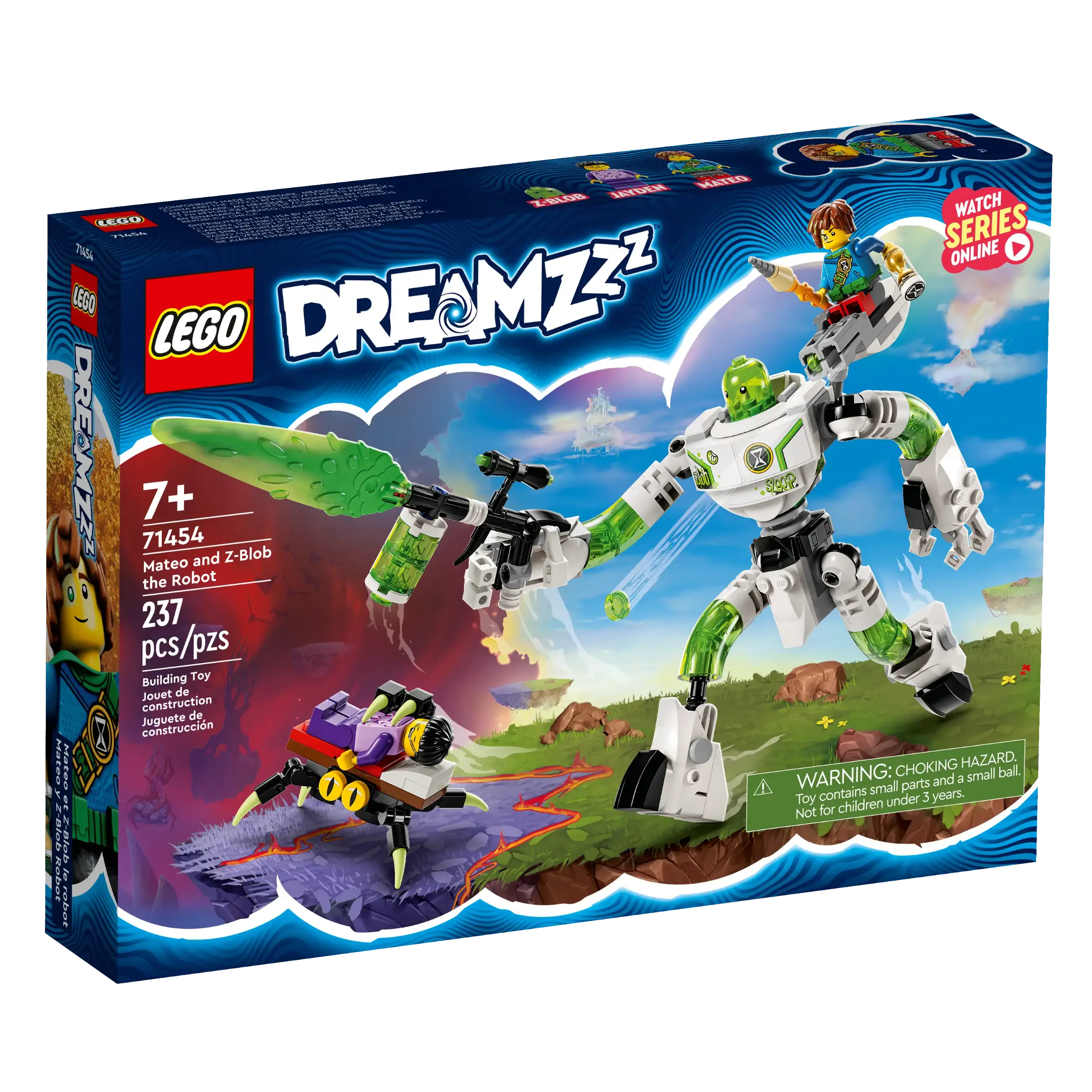 Encouraging teamwork LEGO gamesLEGO DREAMZZZ 71454 Mateo and Z-Blob the Robot