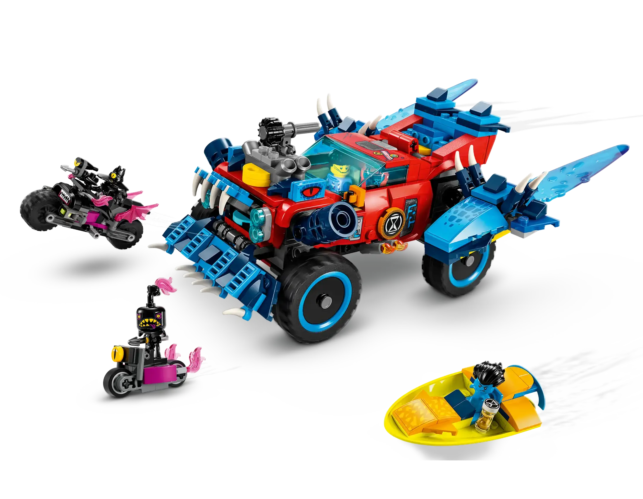 Inspiring architectural interest LEGOLEGO DREAMZZZ 71458 Crocodile Car