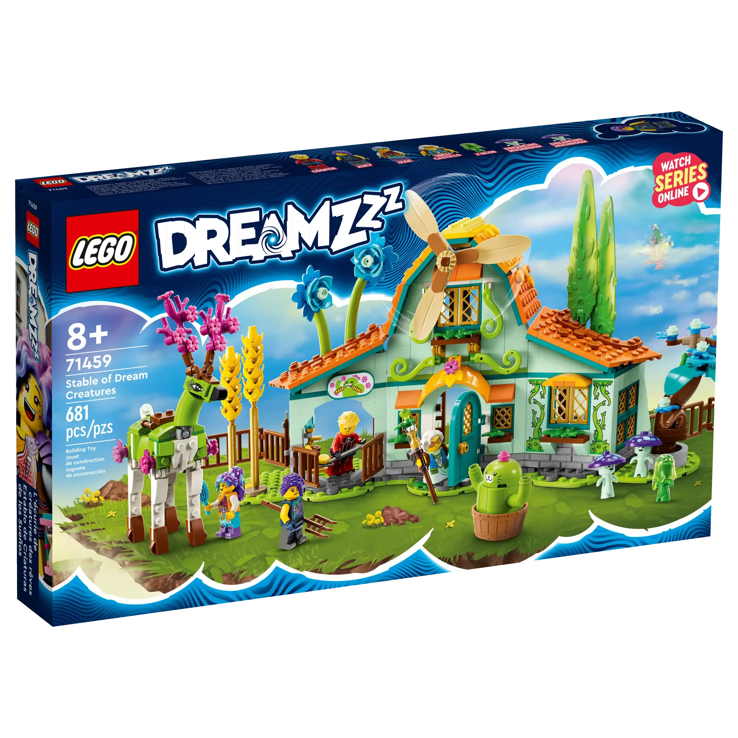 Highly adaptable LEGO creationsLEGO DREAMZZZ 71459 Stable of Dream Creatures