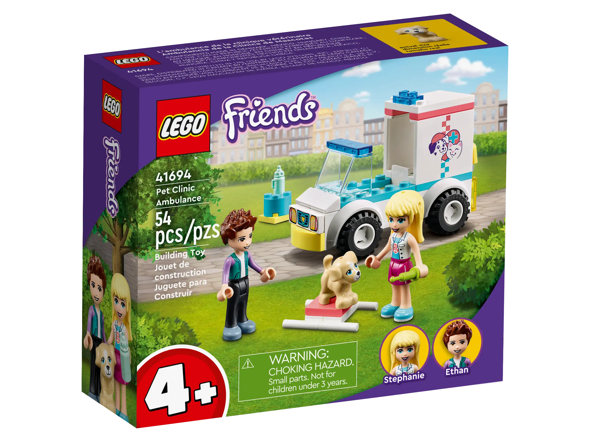 Highly adaptable LEGO creationsLEGO FRIENDS 41694 Pet Clinic Ambulance