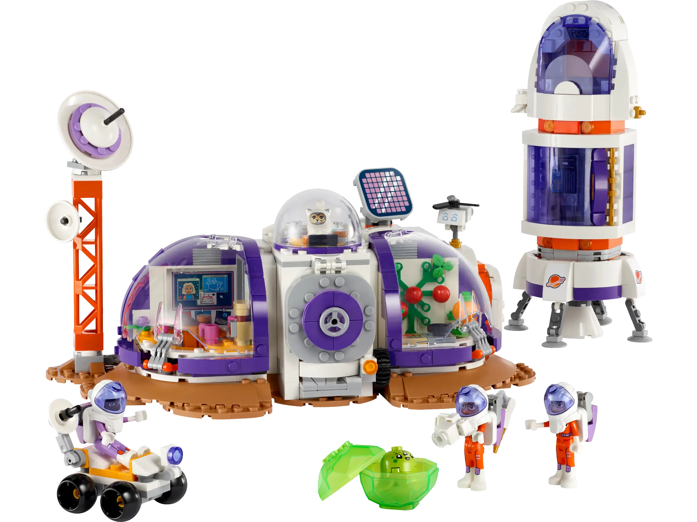 Promoting environmental awareness LEGOLEGO FRIENDS 42605 Mars Space Base and Rocket