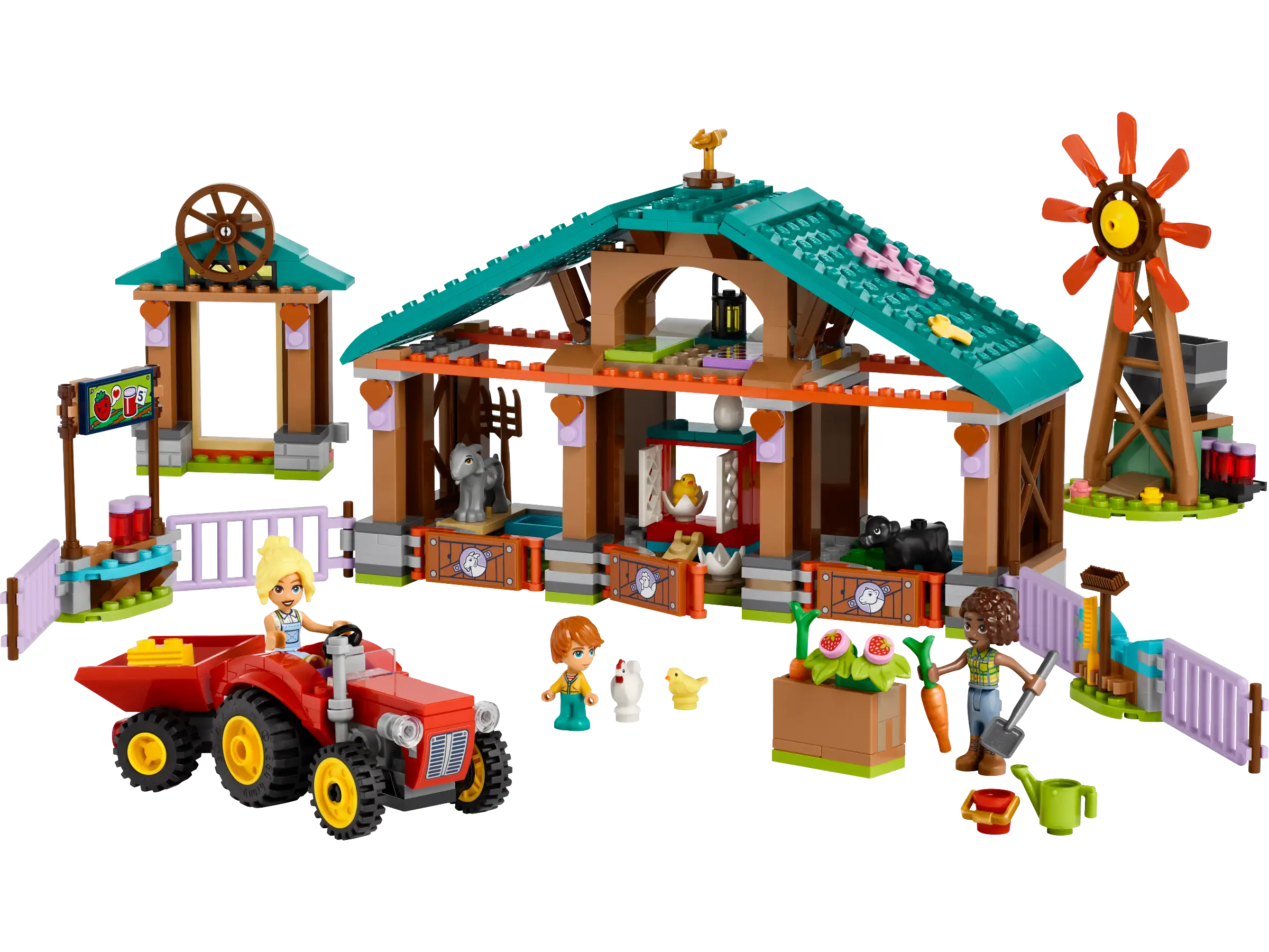 Encouraging resourcefulness LEGOLEGO FRIENDS 42617 Farm Animal Sanctuary