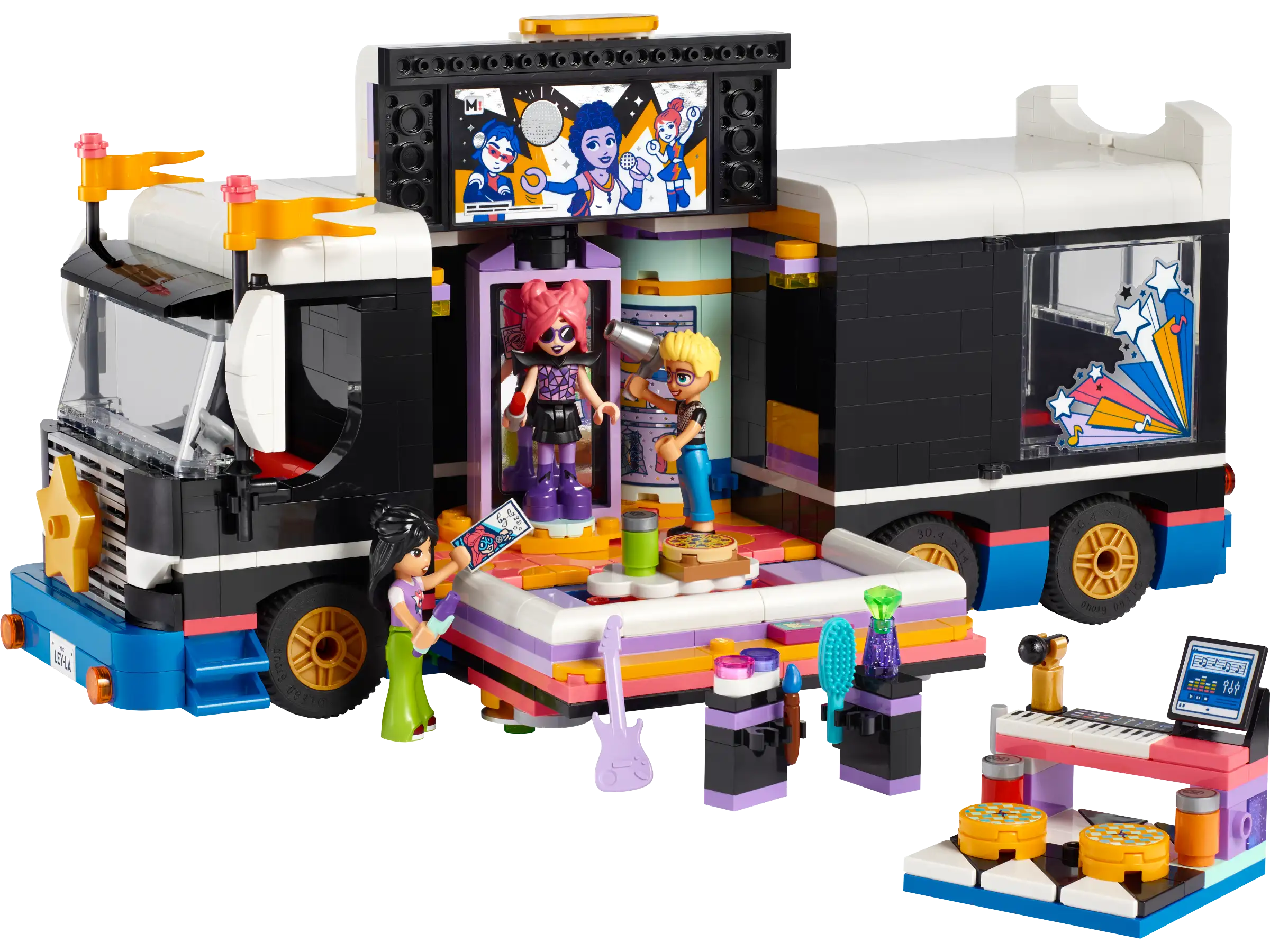 Encouraging exploration and discovery LEGOLEGO FRIENDS 42619 Pop Star Music Tour Bus
