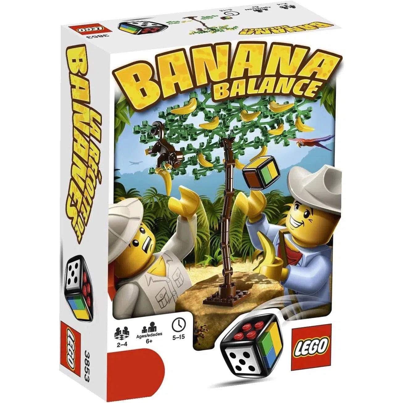 Seamlessly fitting LEGO connectionsLEGO [Games] - Banana Balance (3853)