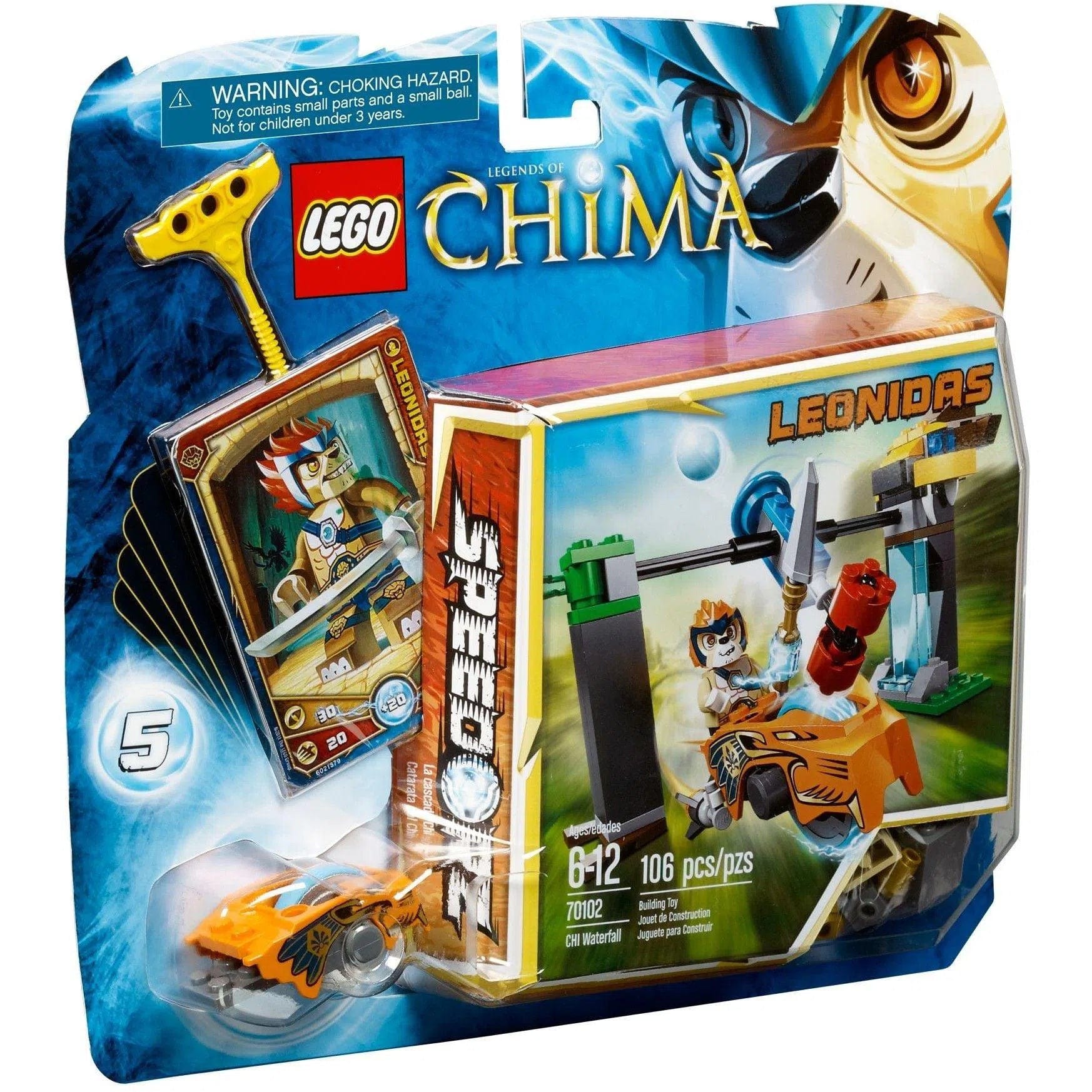 Finely detailed LEGO structuresLEGO [Legends of Chima] - CHI Waterfall (70102)