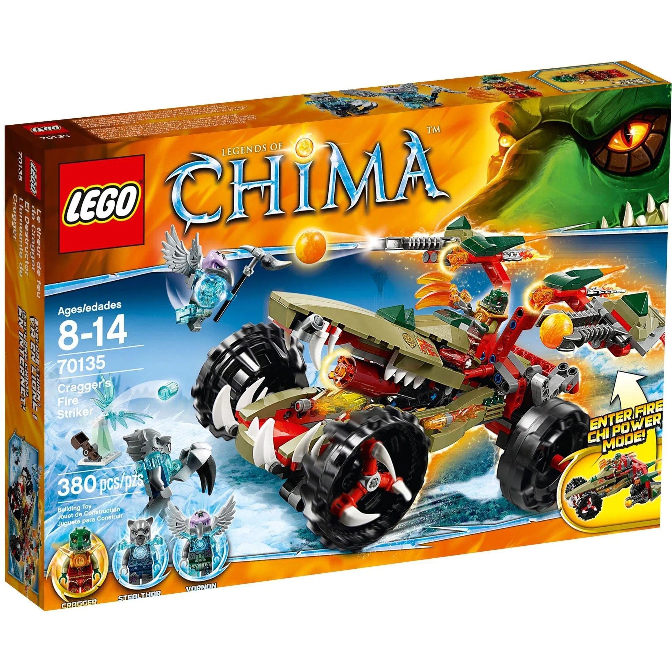 Timeless and classic LEGO toysLEGO [Legends of Chima] - Cragger's Fire Striker (70135)