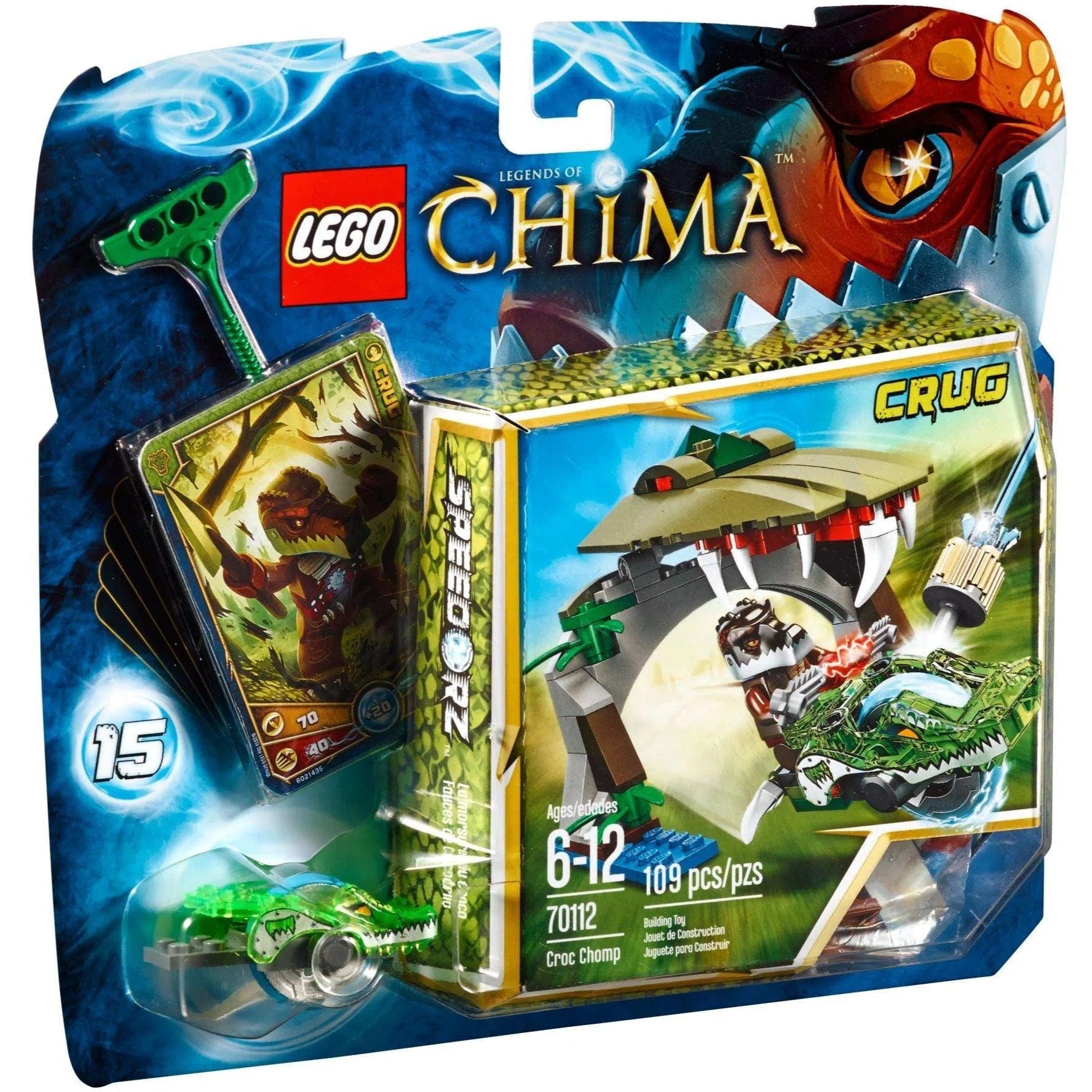 Adorable and charming LEGO charactersLEGO [Legends of Chima] - Croc Chomp (70112)