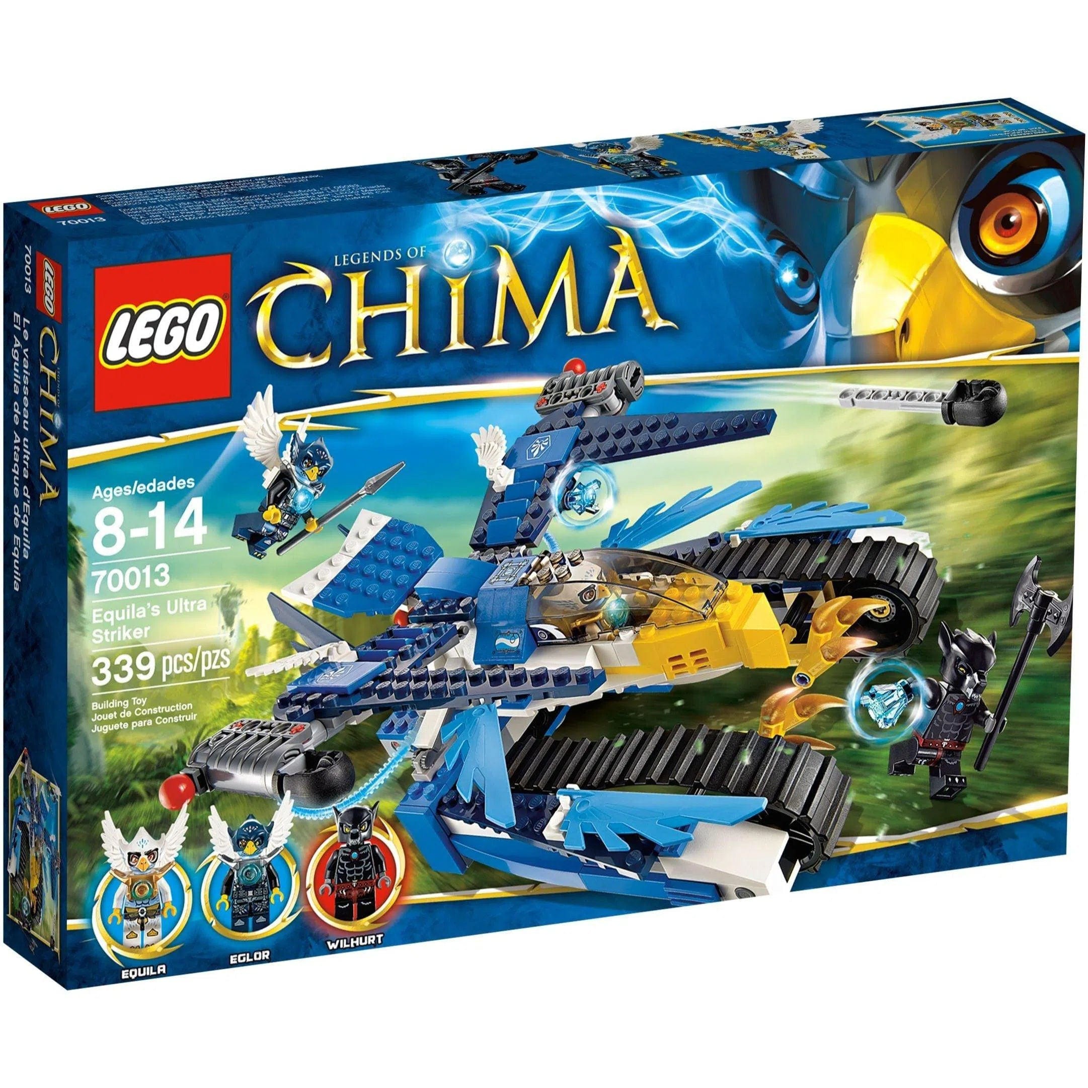 Environmentally friendly LEGO materialsLEGO [Legends of Chima] - Equila's Ultra Striker (70013)