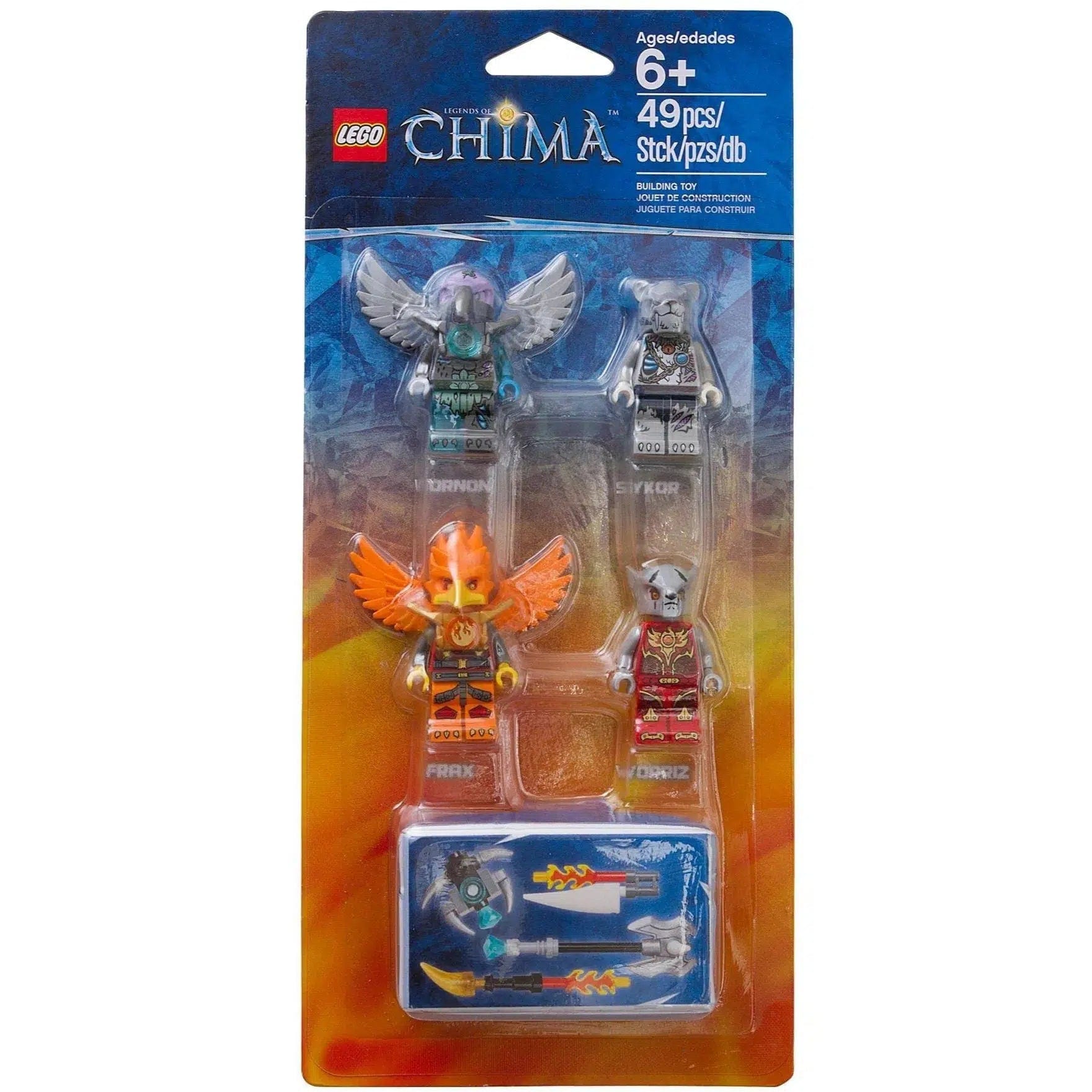 Offering a sense of pride LEGOLEGO [Legends of Chima] - Fire and Ice Minifigure Accessory Set (850913)