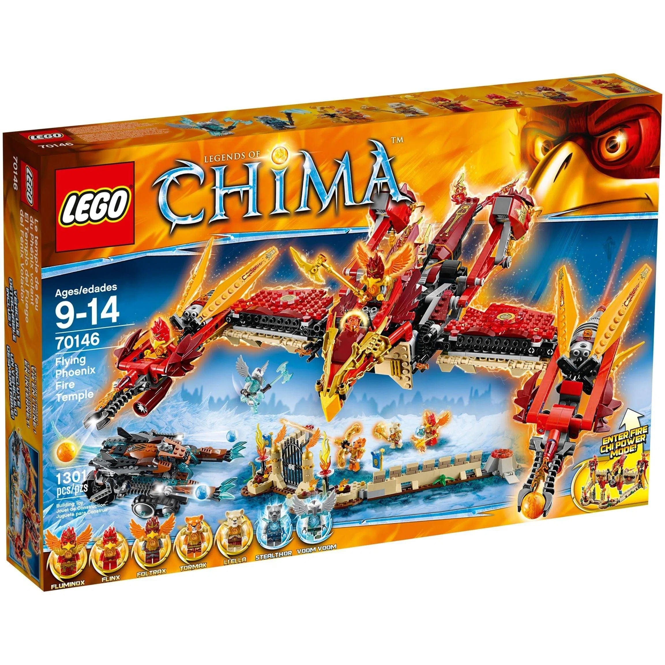 Captivating and enchanting LEGO worldsLEGO [Legends of Chima] - Flying Phoenix Fire Temple (70146)