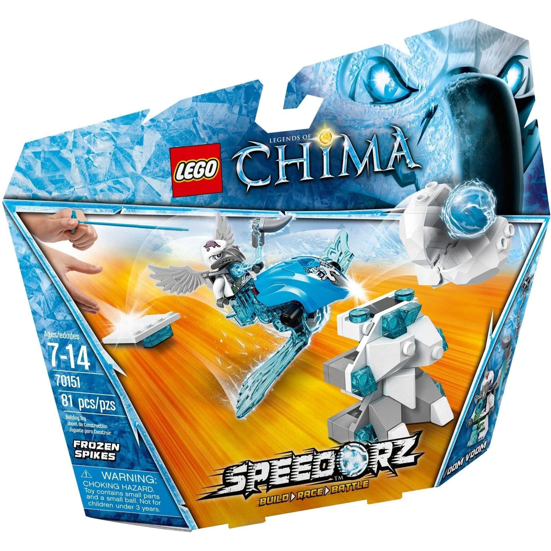 Engagement-boosting LEGO activitiesLEGO [Legends of Chima] - Frozen Spikes (70151)