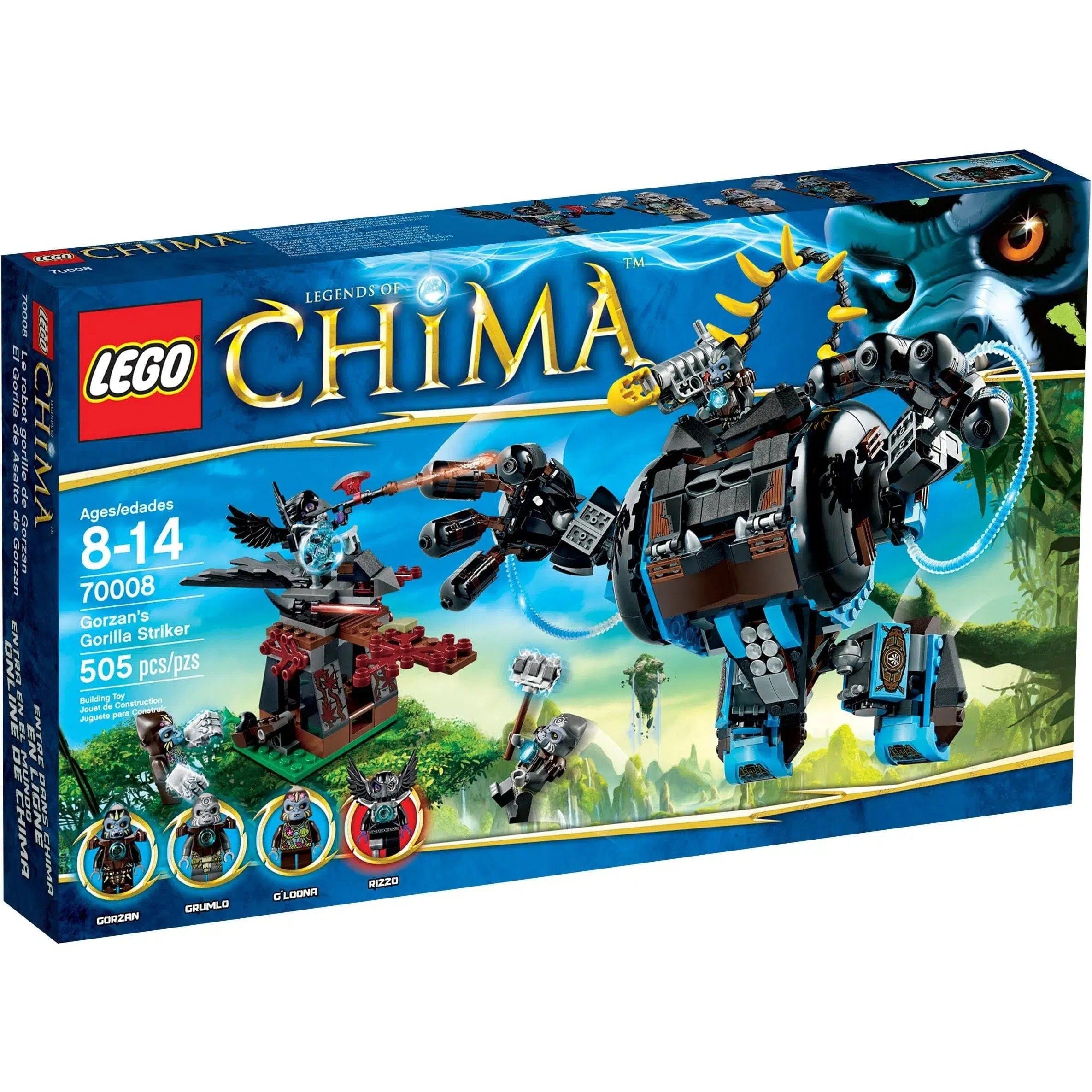 Engagement-boosting LEGO activitiesLEGO [Legends of Chima] - Gorzan's Gorilla Striker (70008)