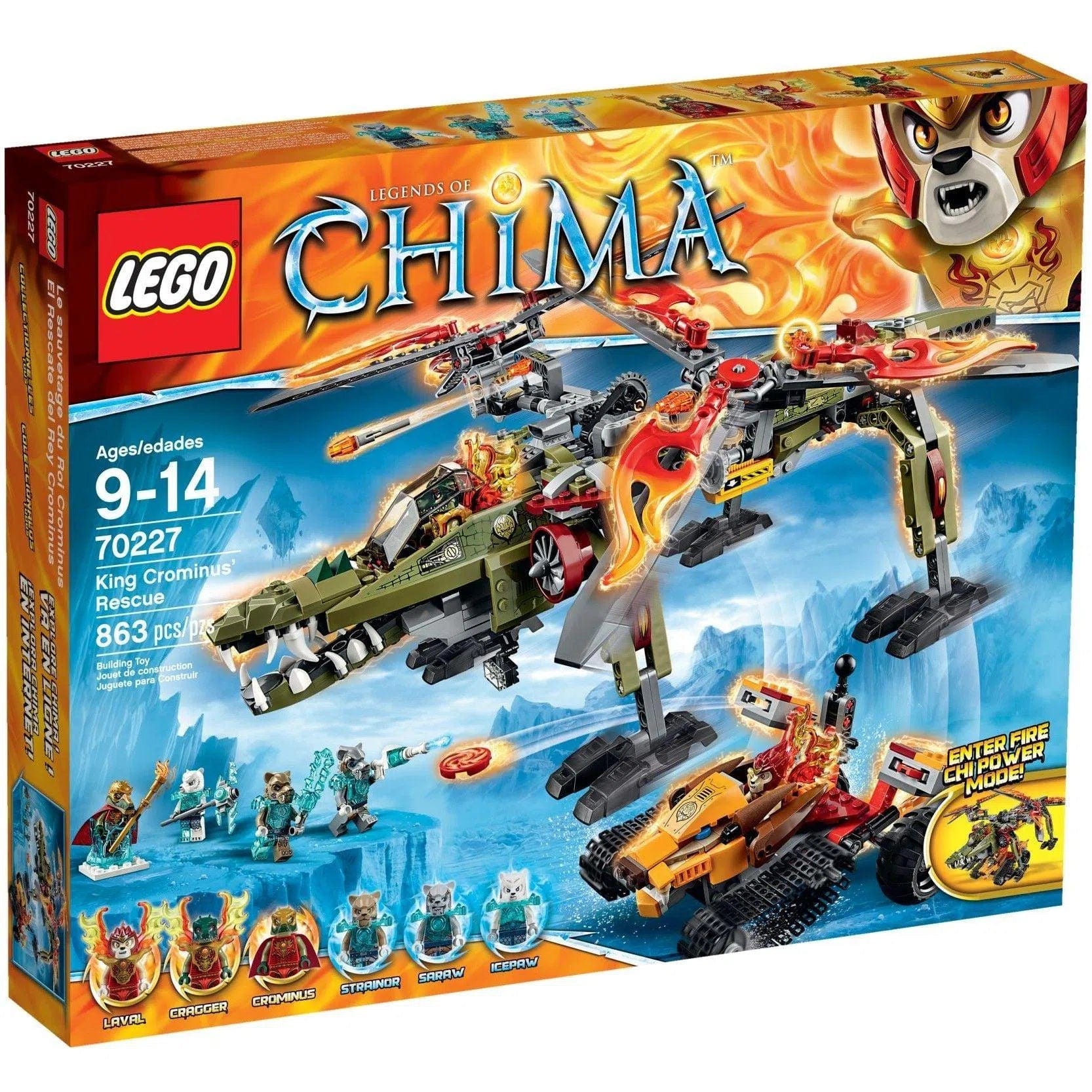 Thematically rich LEGO setsLEGO [Legends of Chima] - King Crominus' Rescue (70227)