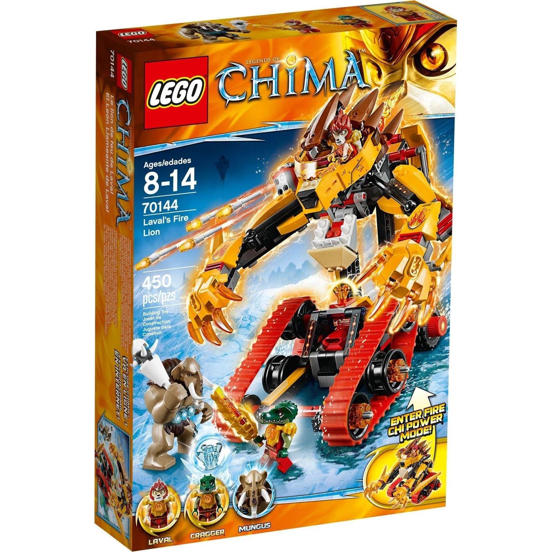 Offering hours of entertainment LEGOLEGO [Legends of Chima] - Laval's Fire Lion (70144)