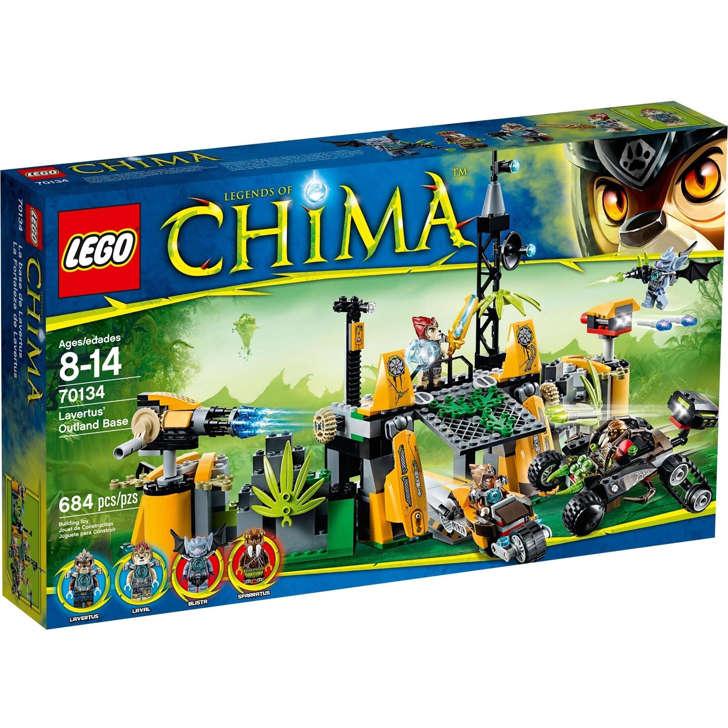 Highly adaptable LEGO creationsLEGO [Legends of Chima] - Lavertus' Outland Base (70134)