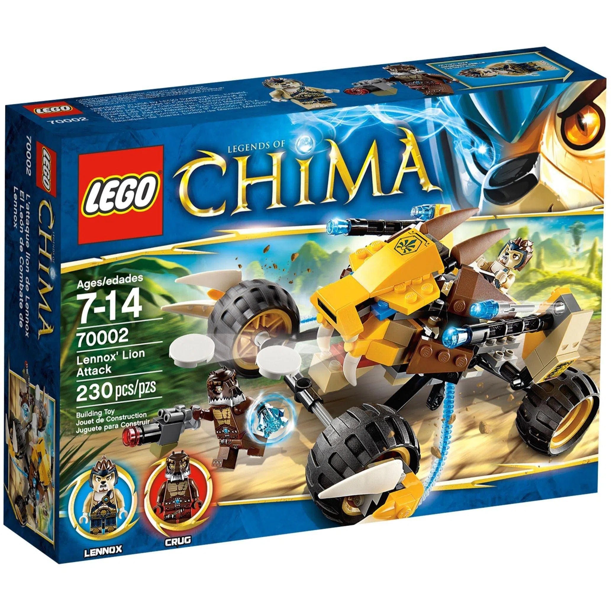 Reflecting popular cultures LEGO themesLEGO [Legends of Chima] - Lennox' Lion Attack (70002)