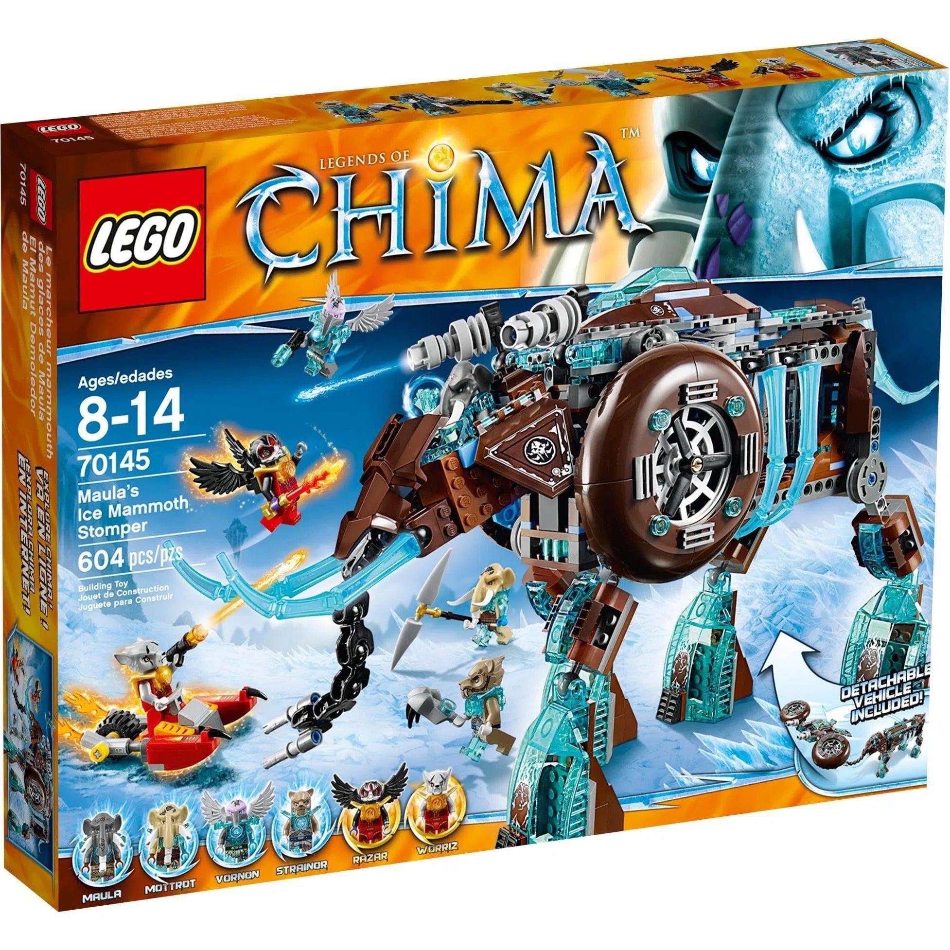 Offering a sense of accomplishment LEGOLEGO [Legends of Chima] - Maula's Ice Mammoth Stomper (70145)