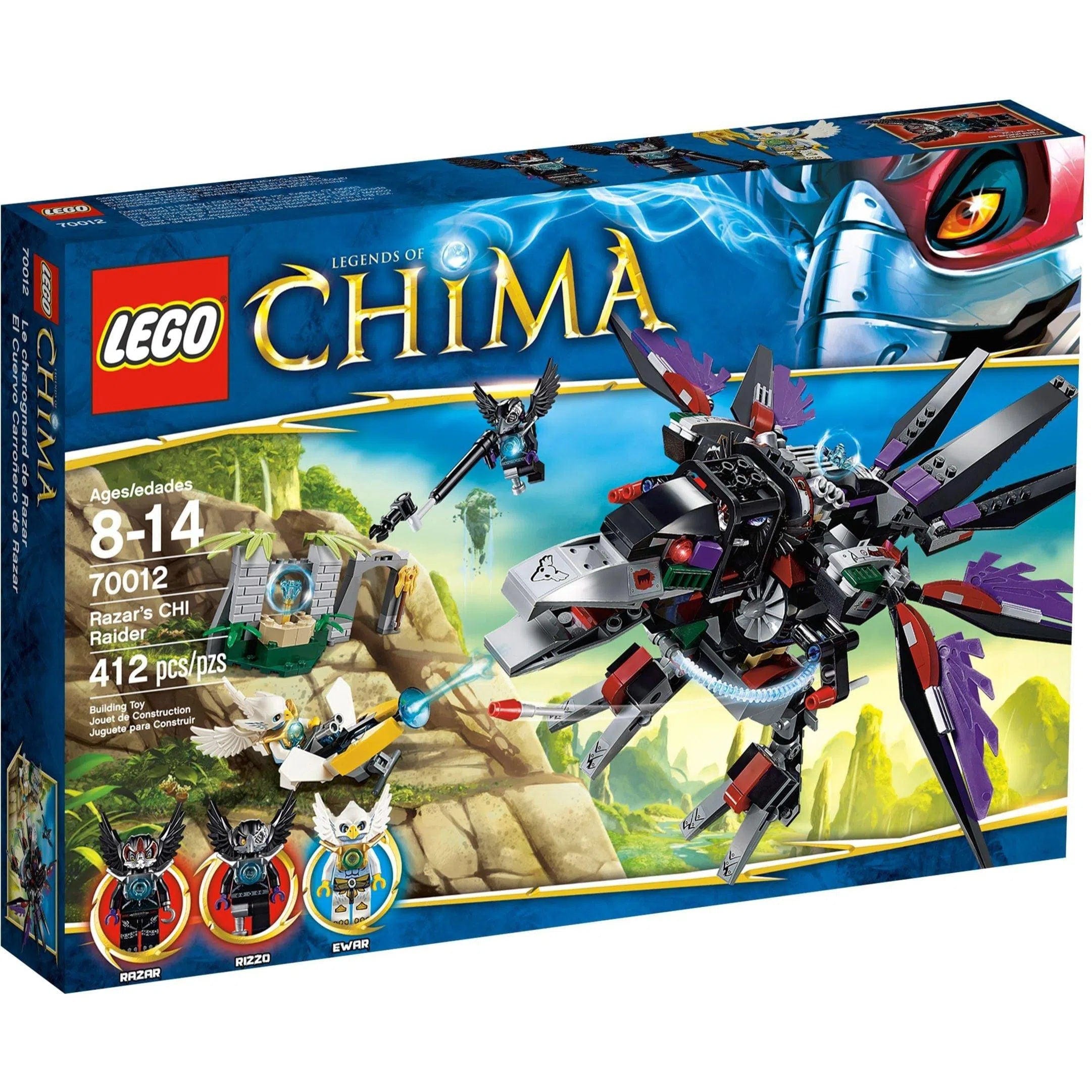 Fun-filled LEGO adventuresLEGO [Legends of Chima] - Razar's CHI Raider (70012)